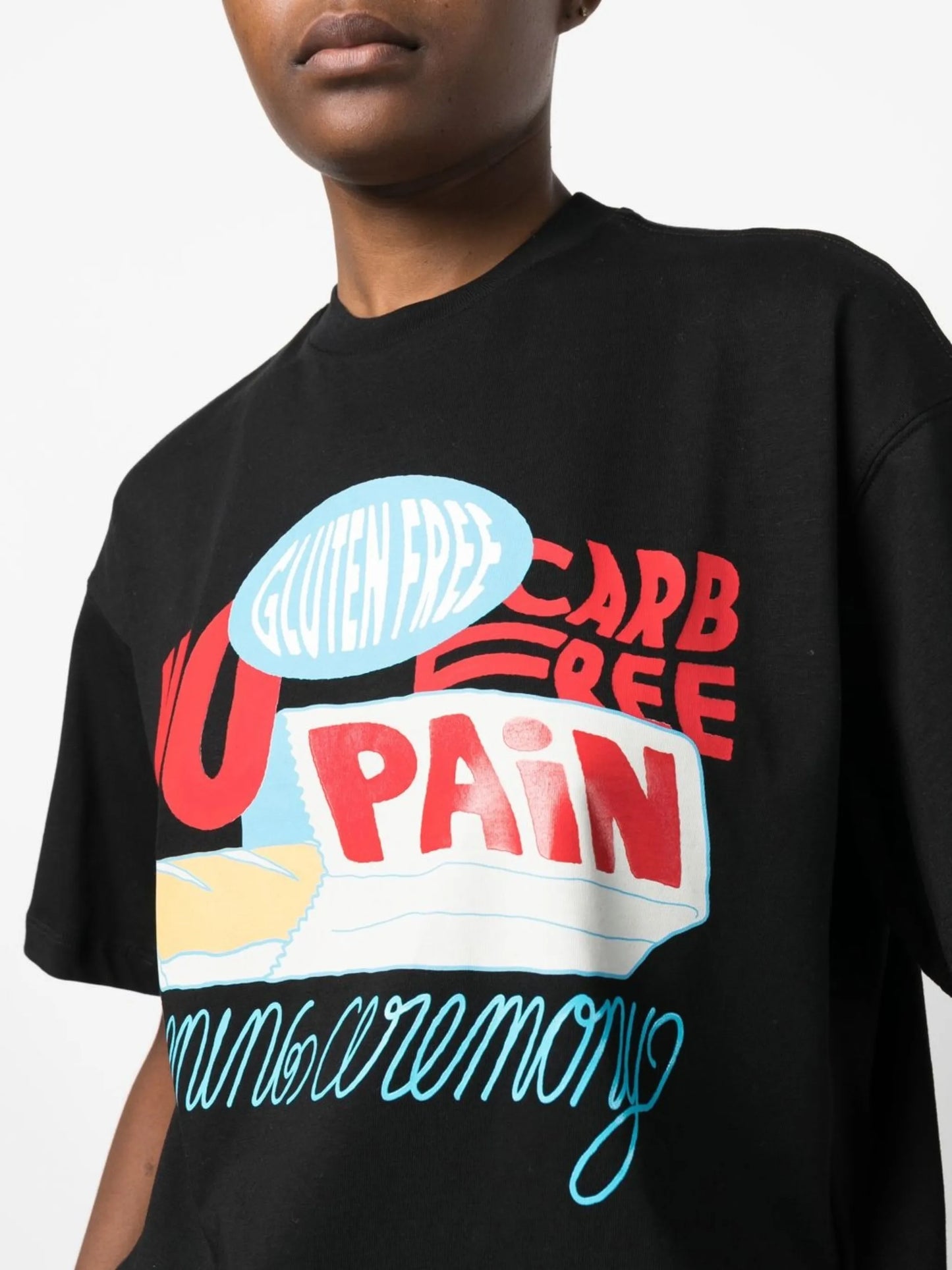 graphic-print cotton T-shirt