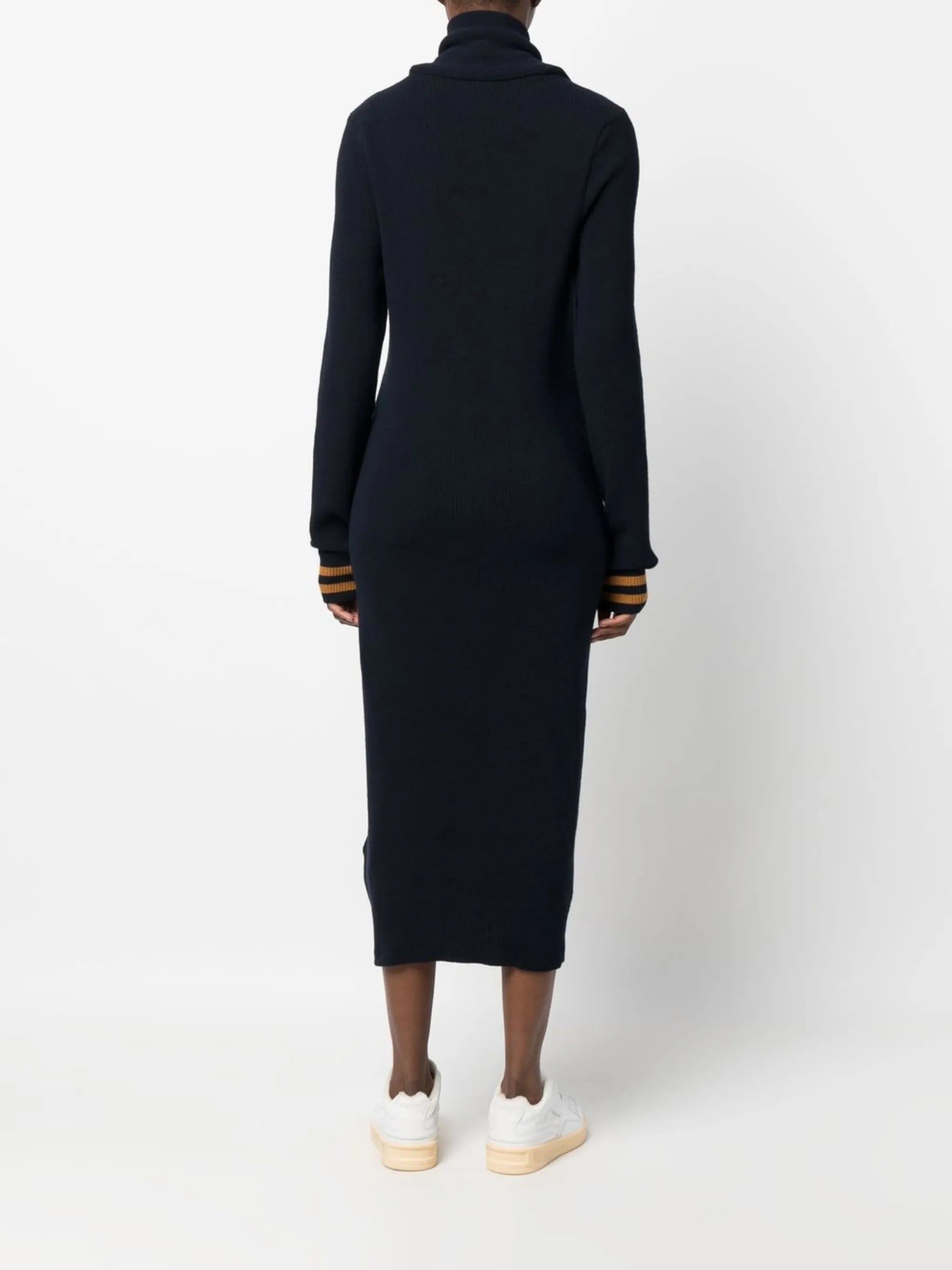 varsity knit dress