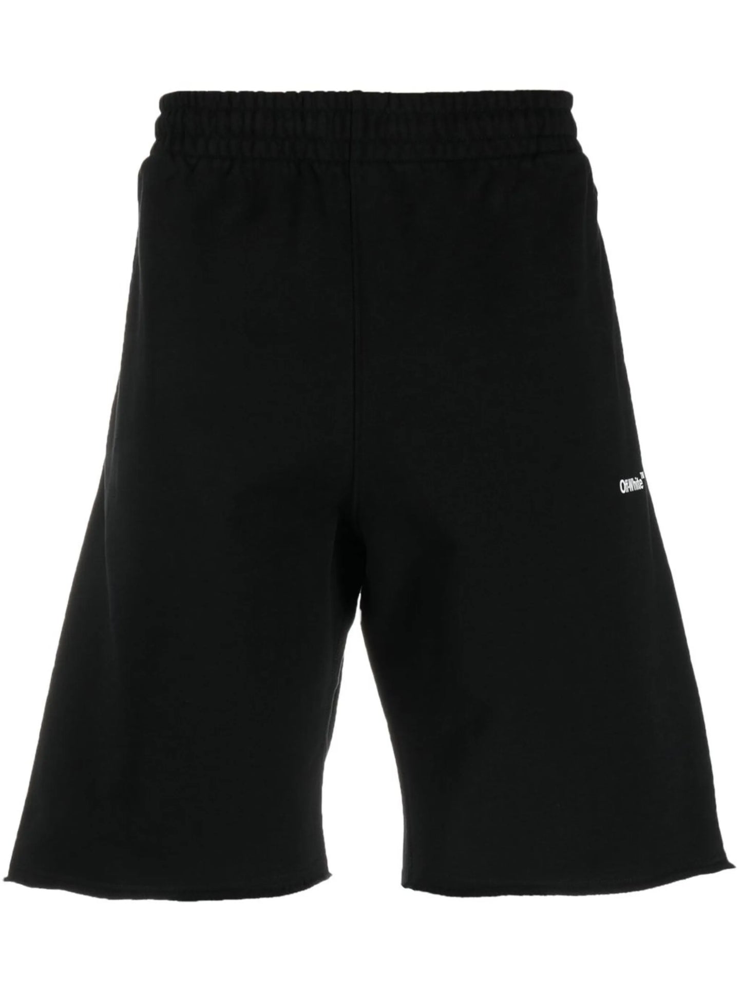 Arrows-print cotton track shorts