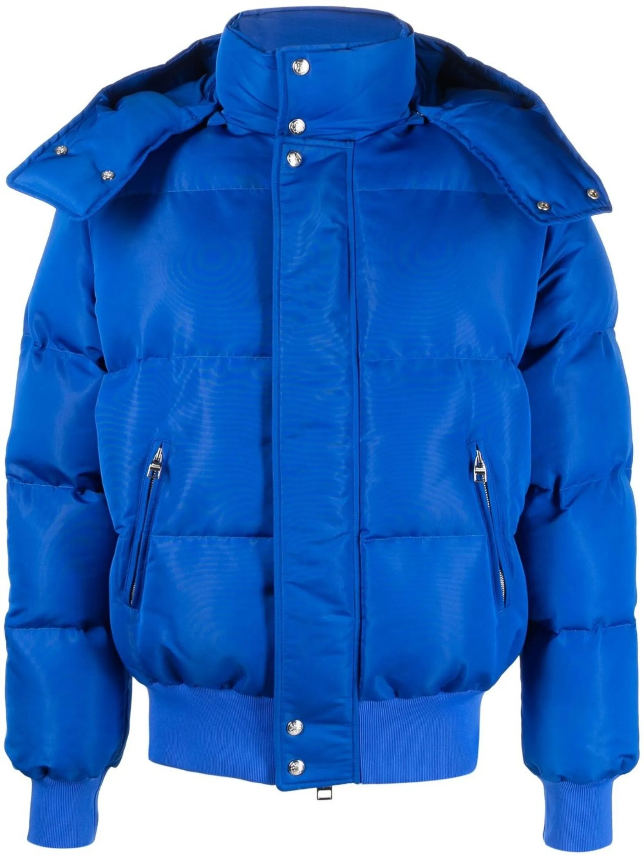 McQueen Graffiti print puffer jacket
