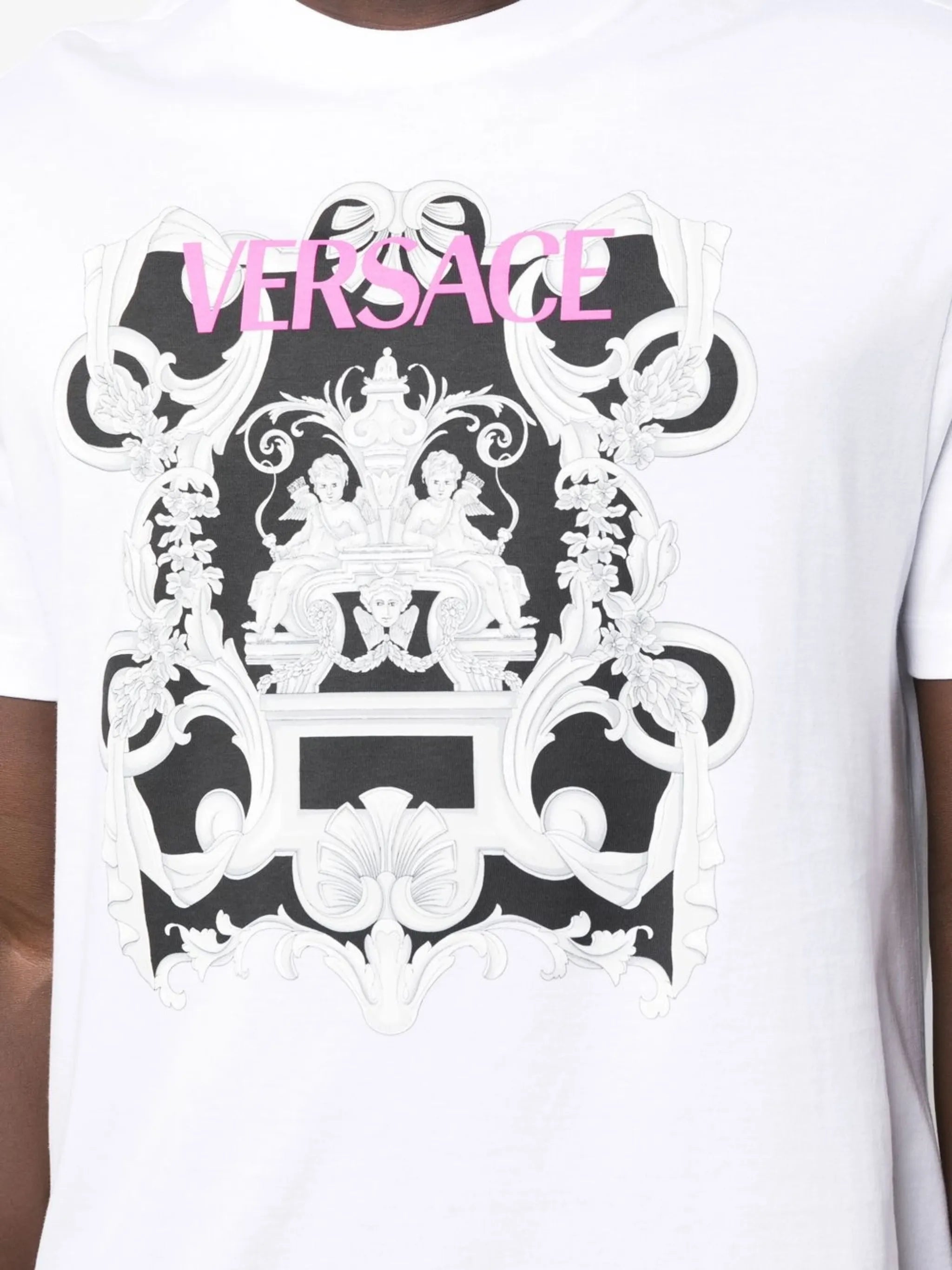 graphic-print cotton T-shirt