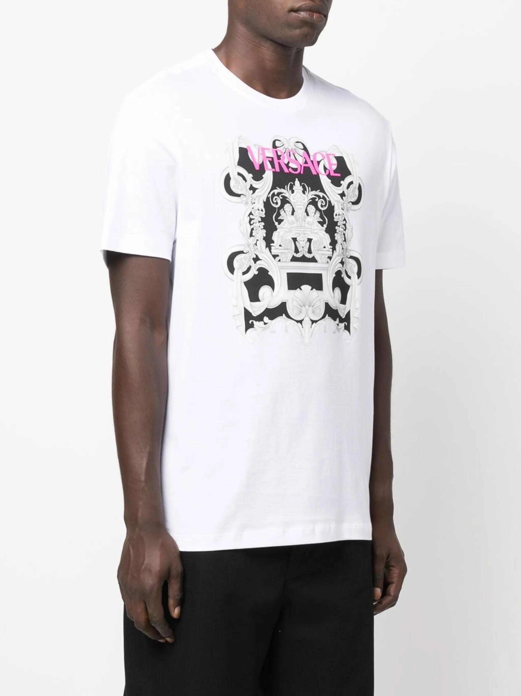 graphic-print cotton T-shirt