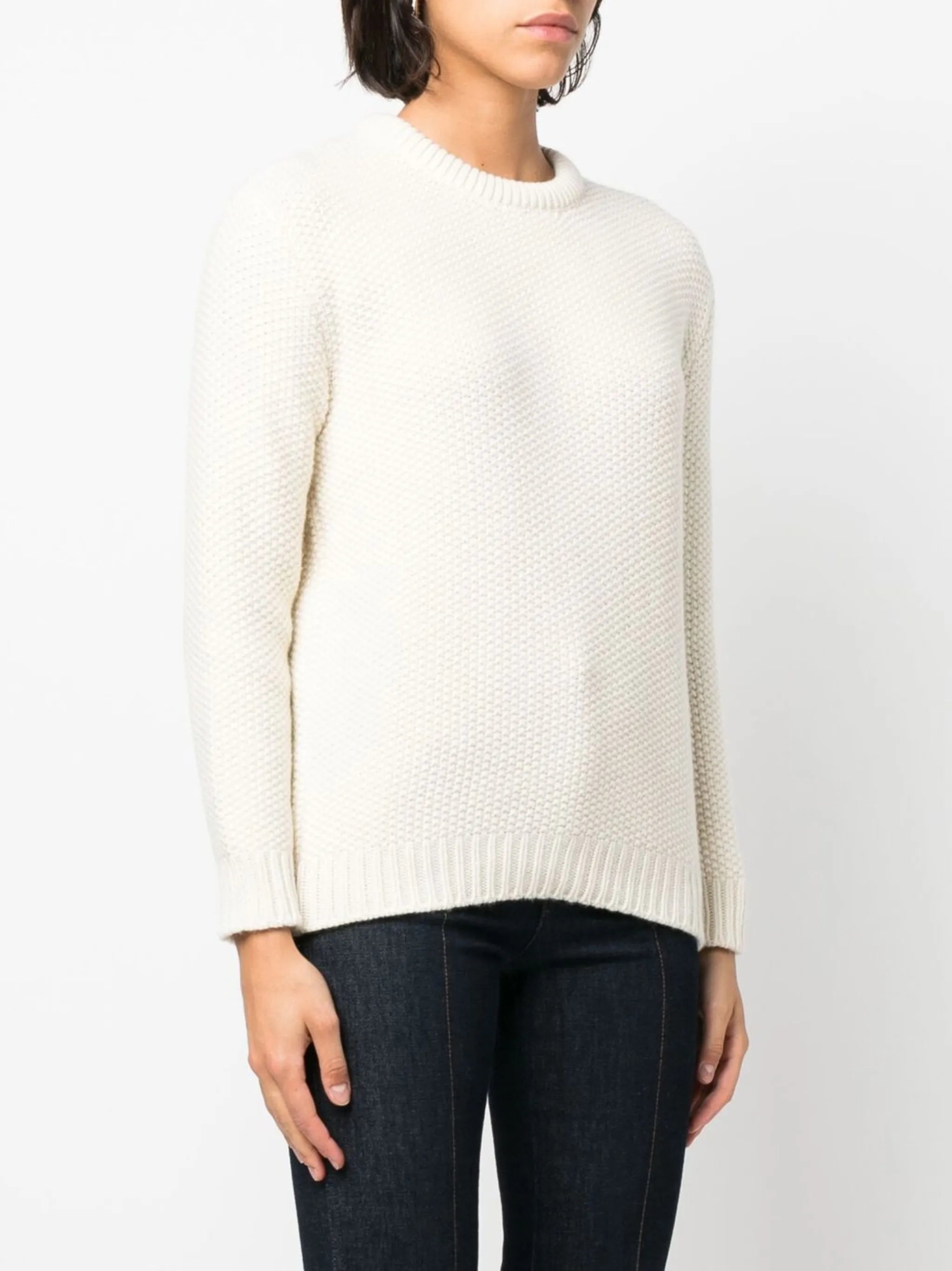 crew-neck cashmere jumper