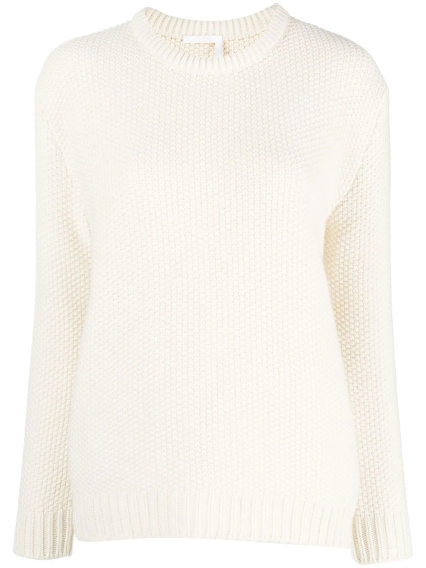crew-neck cashmere jumper