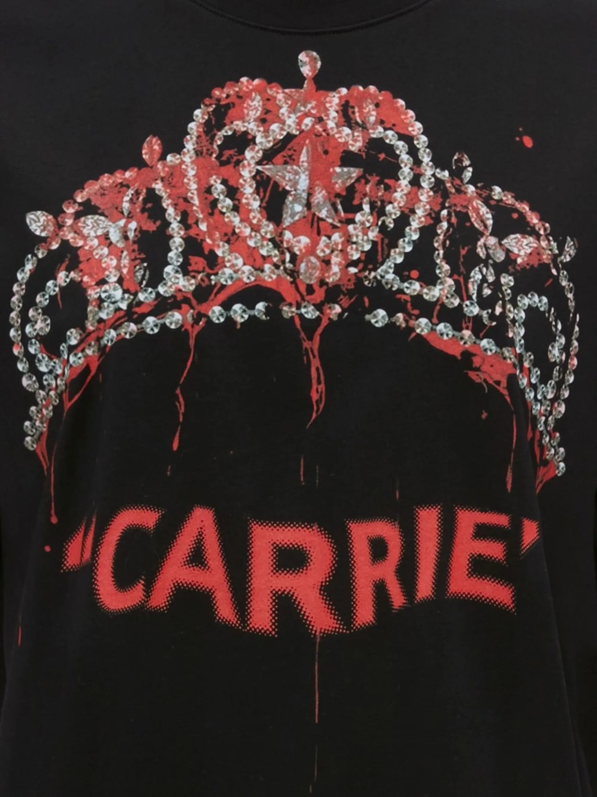 Carrie-print cotton T-shirt