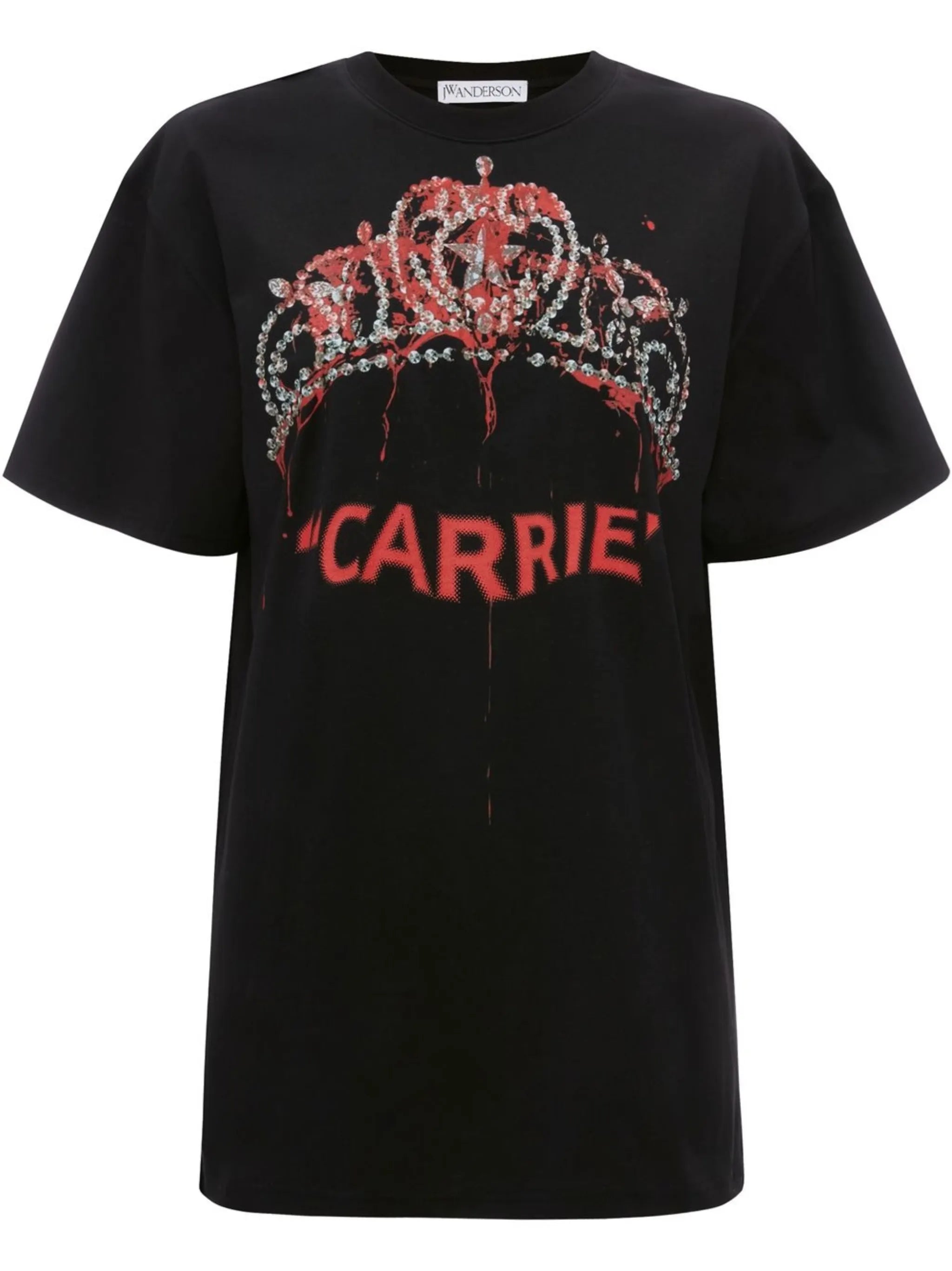 Carrie-print cotton T-shirt