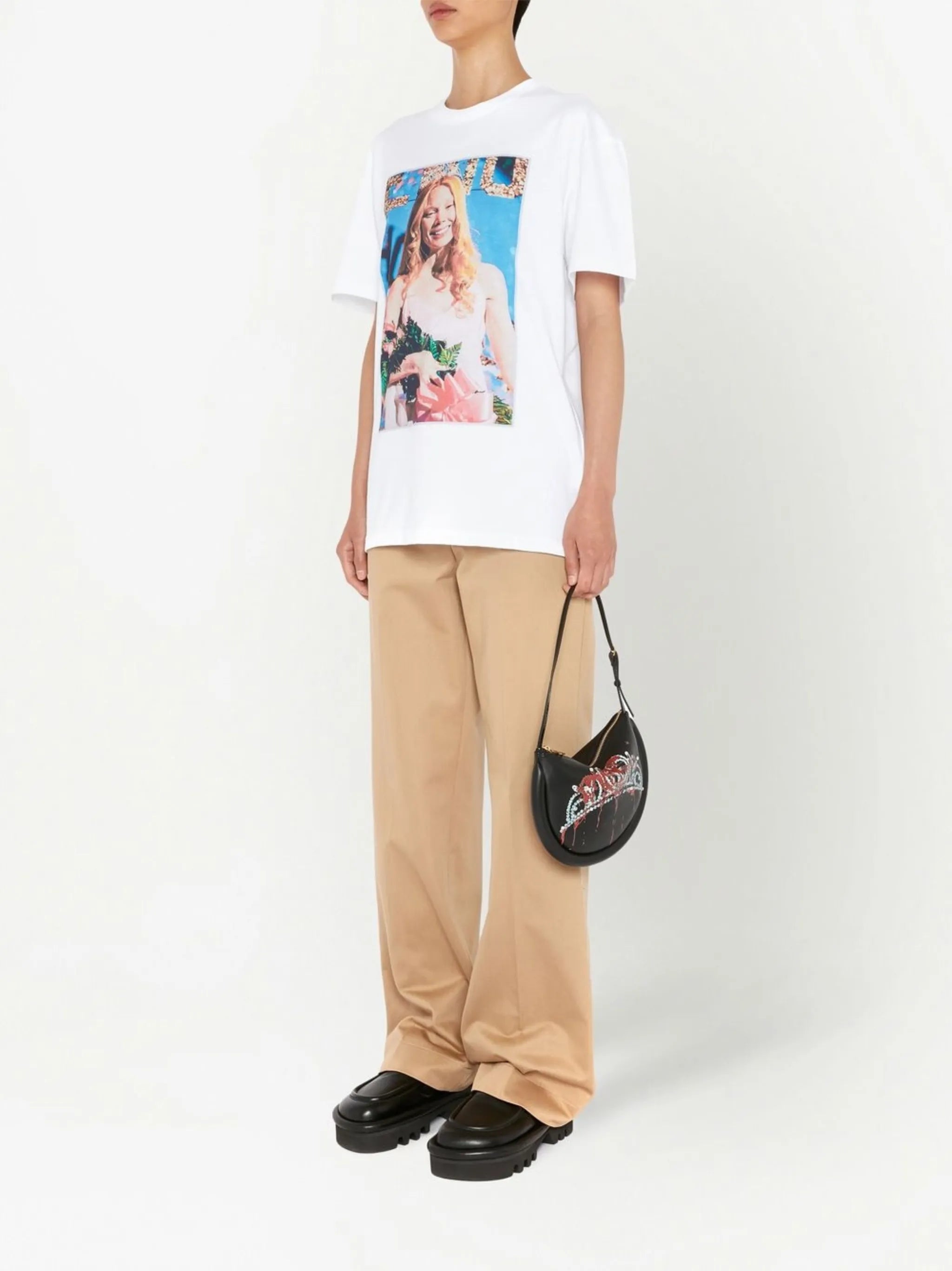 Carrie-print short sleeve T-shirt