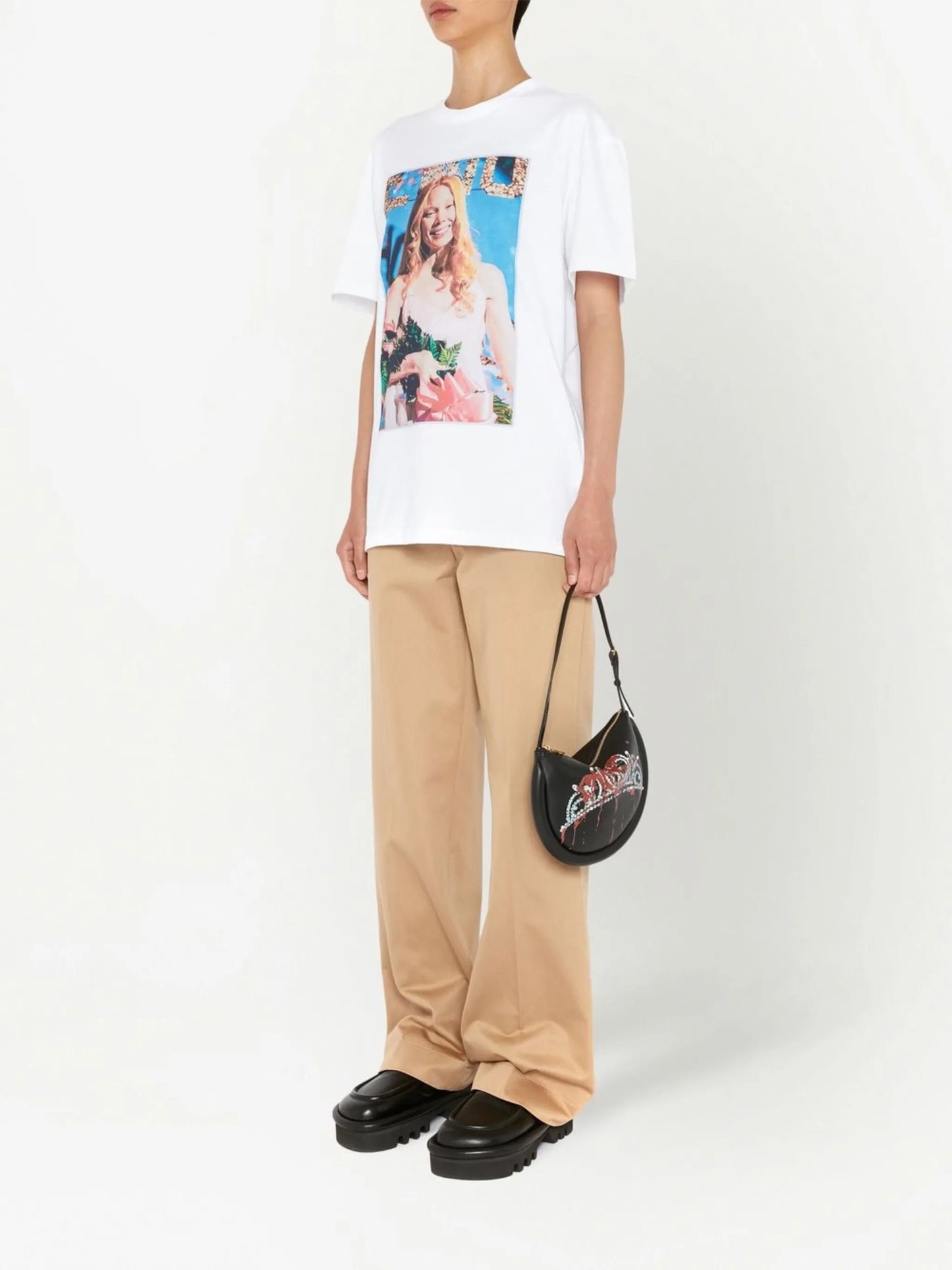 Carrie-print short sleeve T-shirt