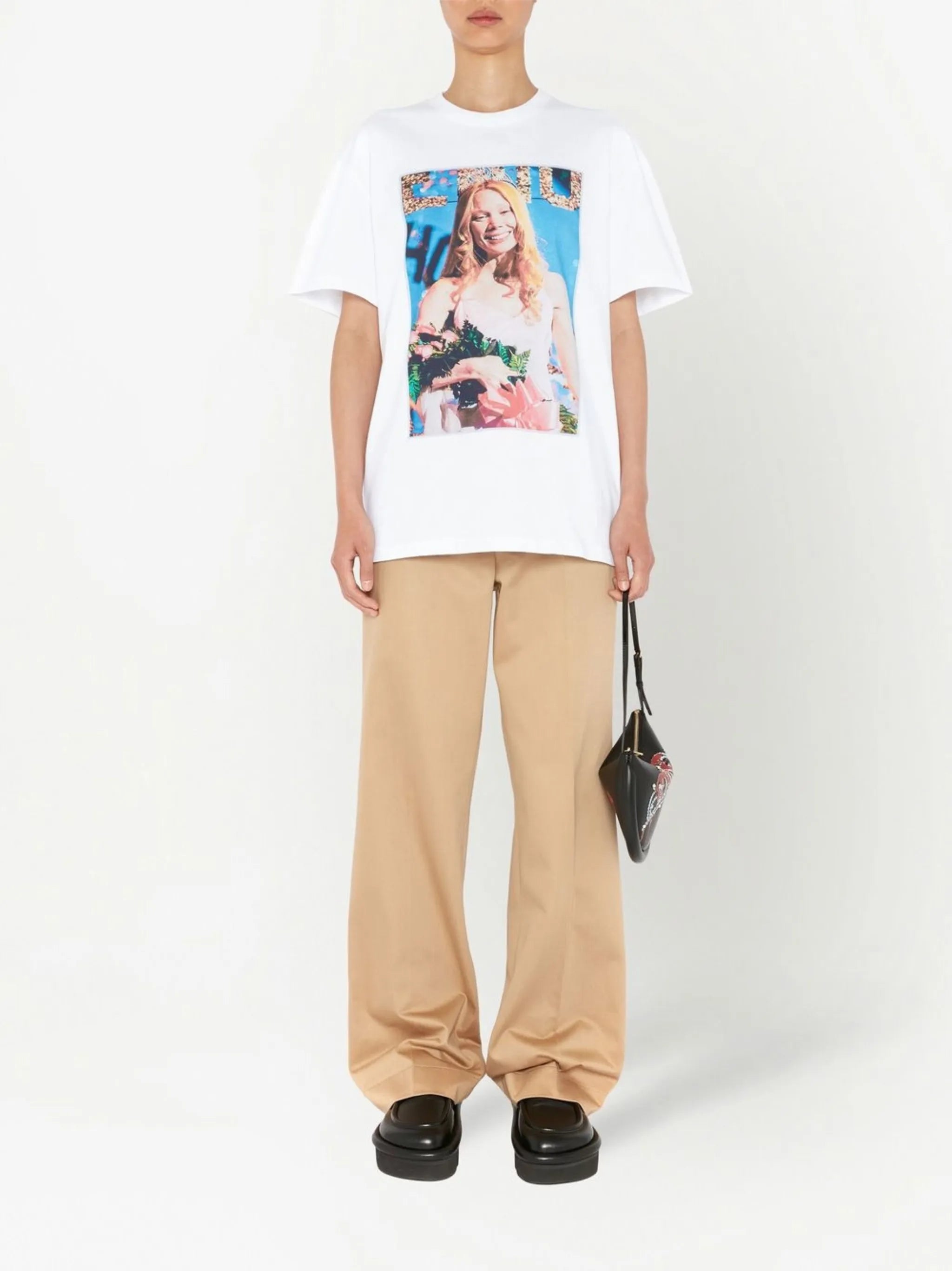 Carrie-print short sleeve T-shirt