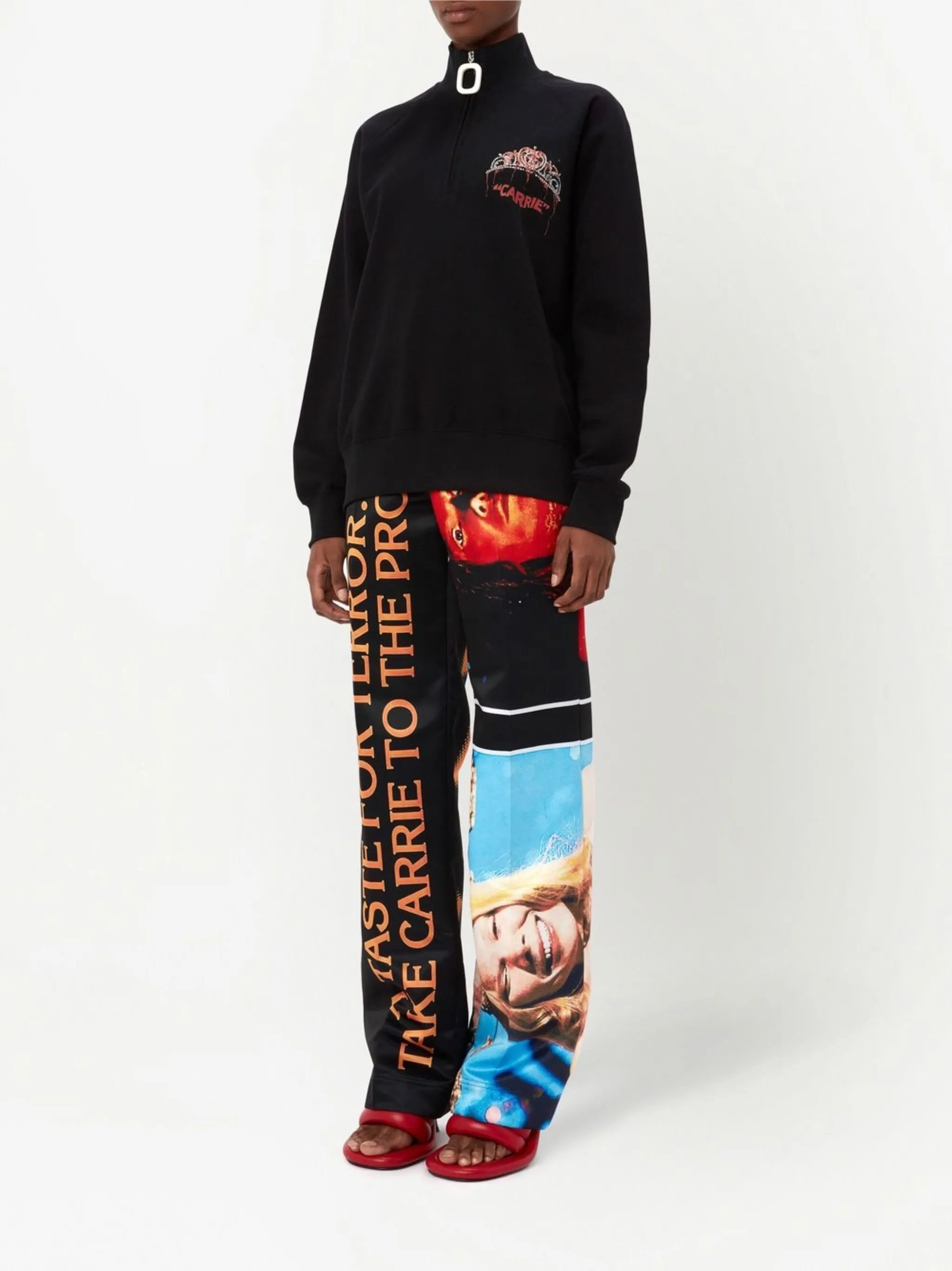 Carrie half-zip sweatshirt