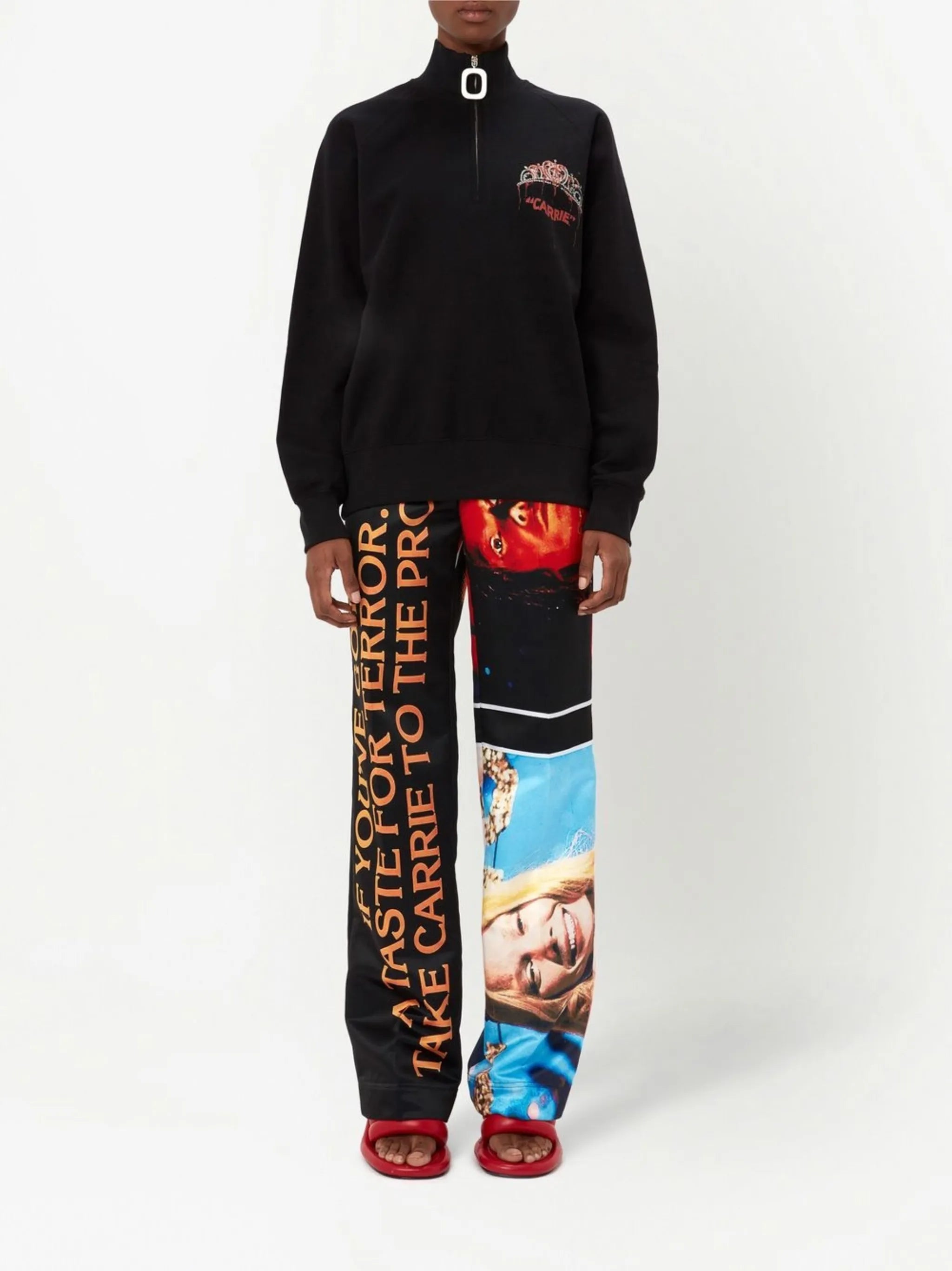 Carrie half-zip sweatshirt