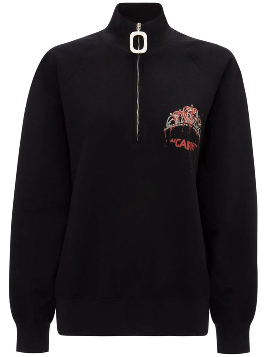 Carrie half-zip sweatshirt