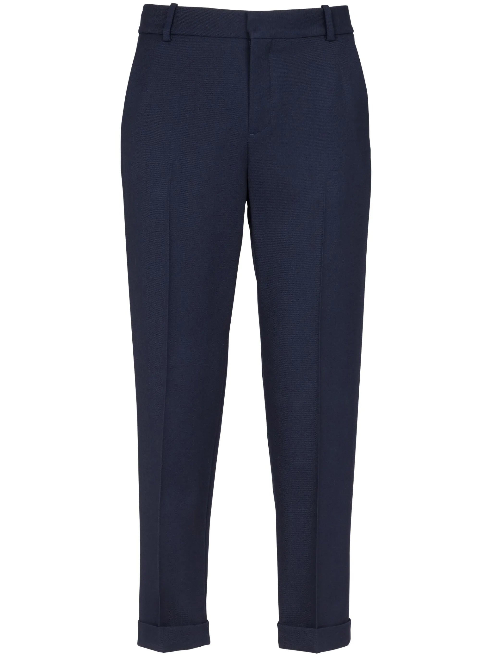 virgin-wool tailored trousers