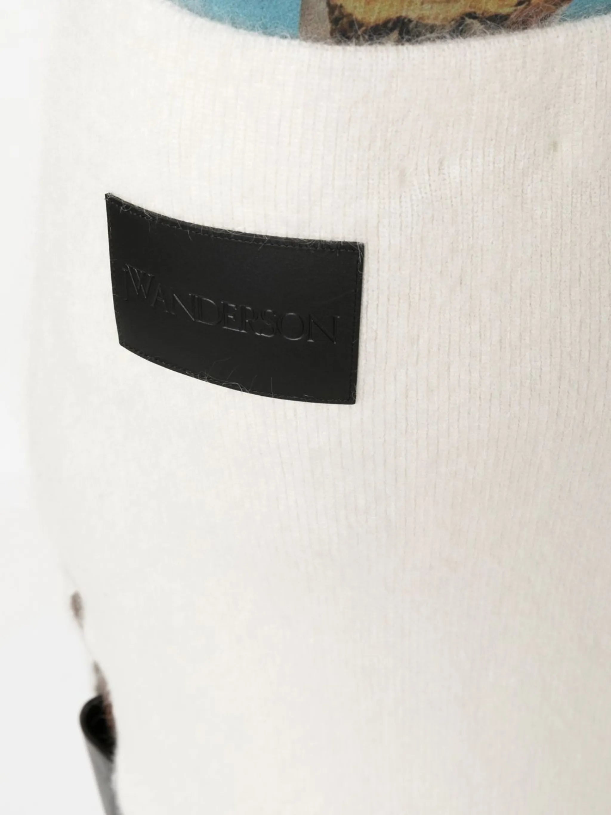 wool-blend midi pencil skirt