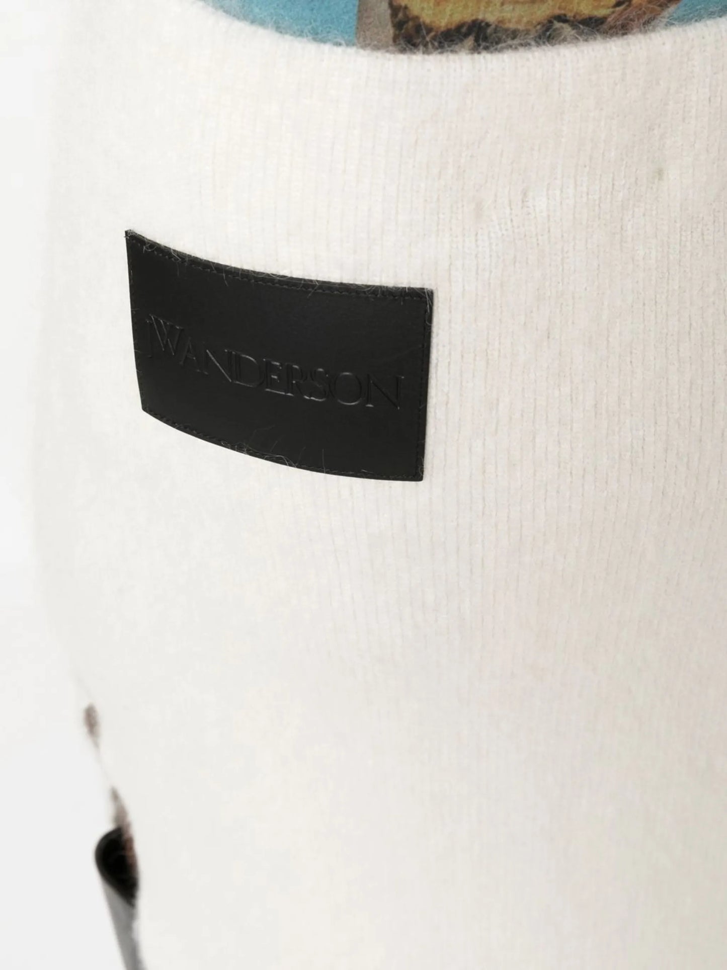 wool-blend midi pencil skirt