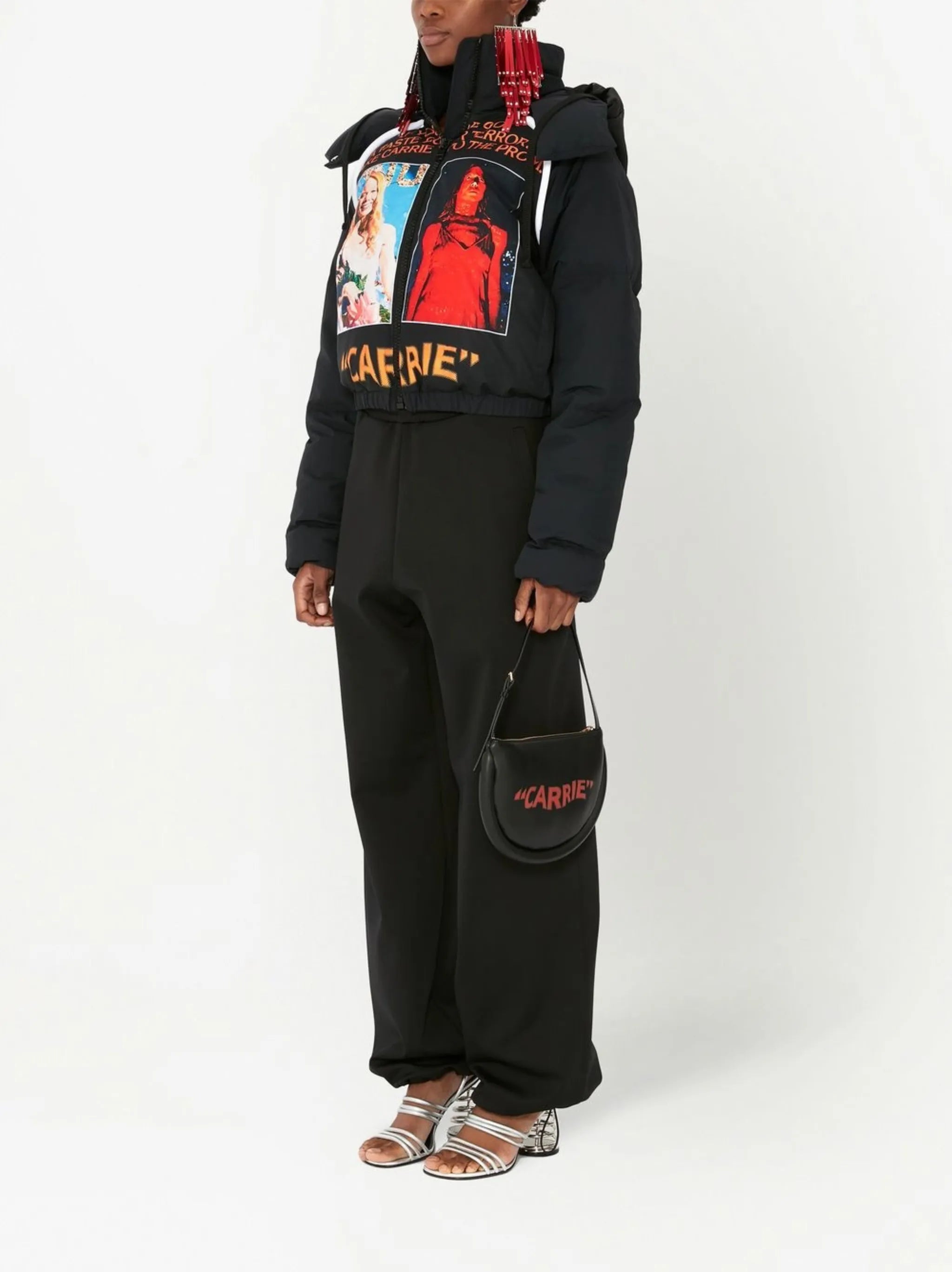 Poster puffer jacket