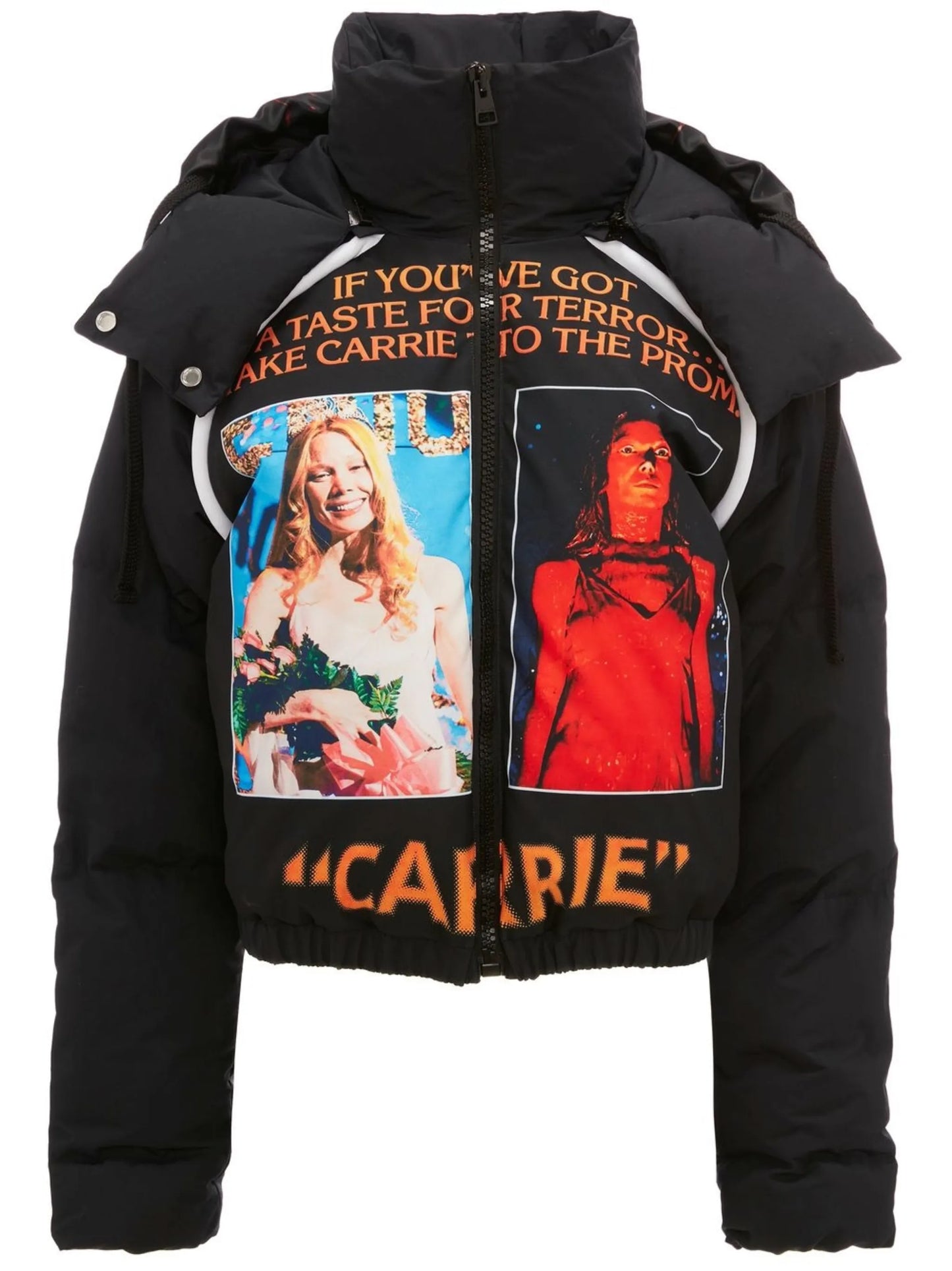 Poster puffer jacket