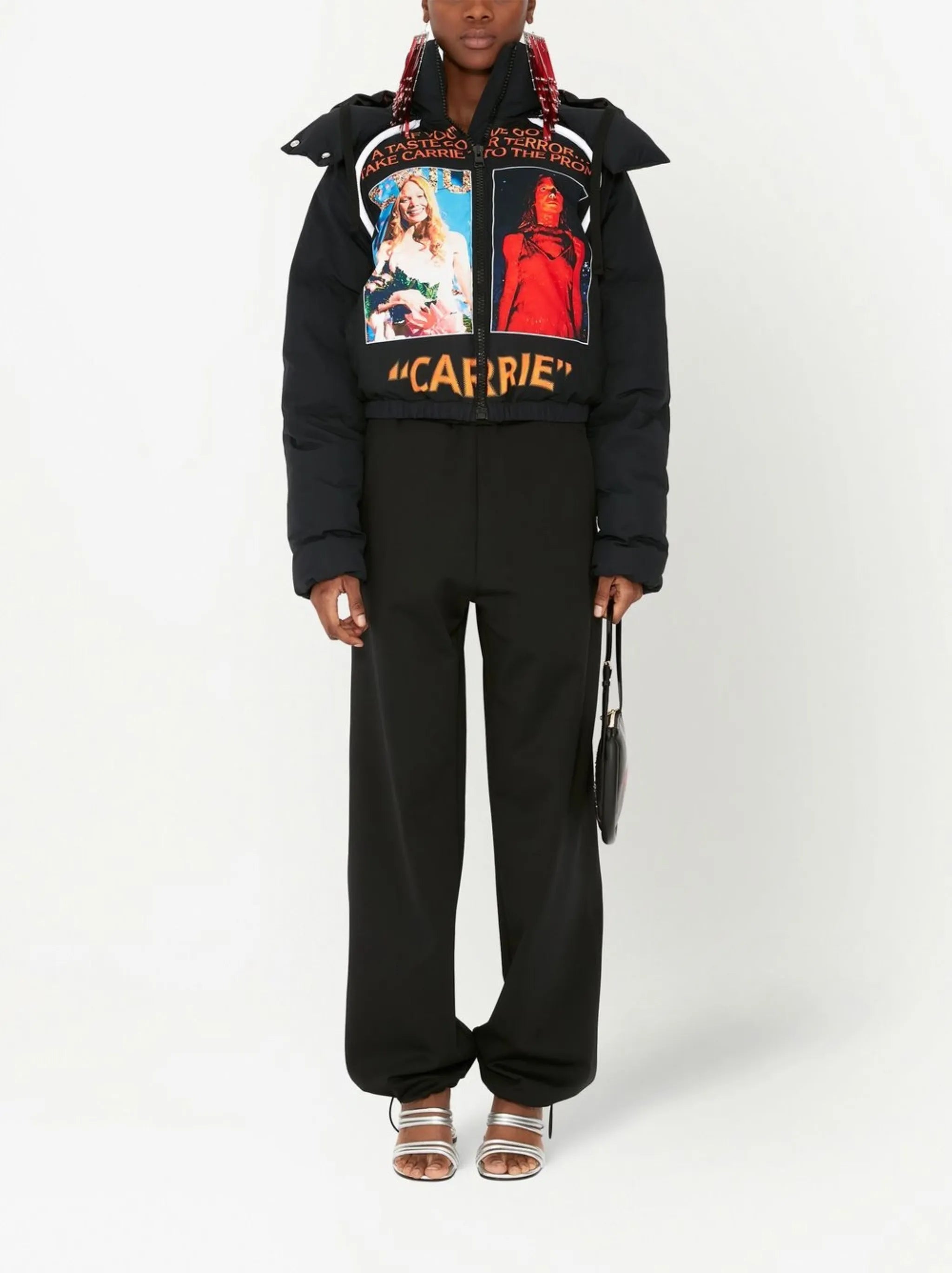 Poster puffer jacket