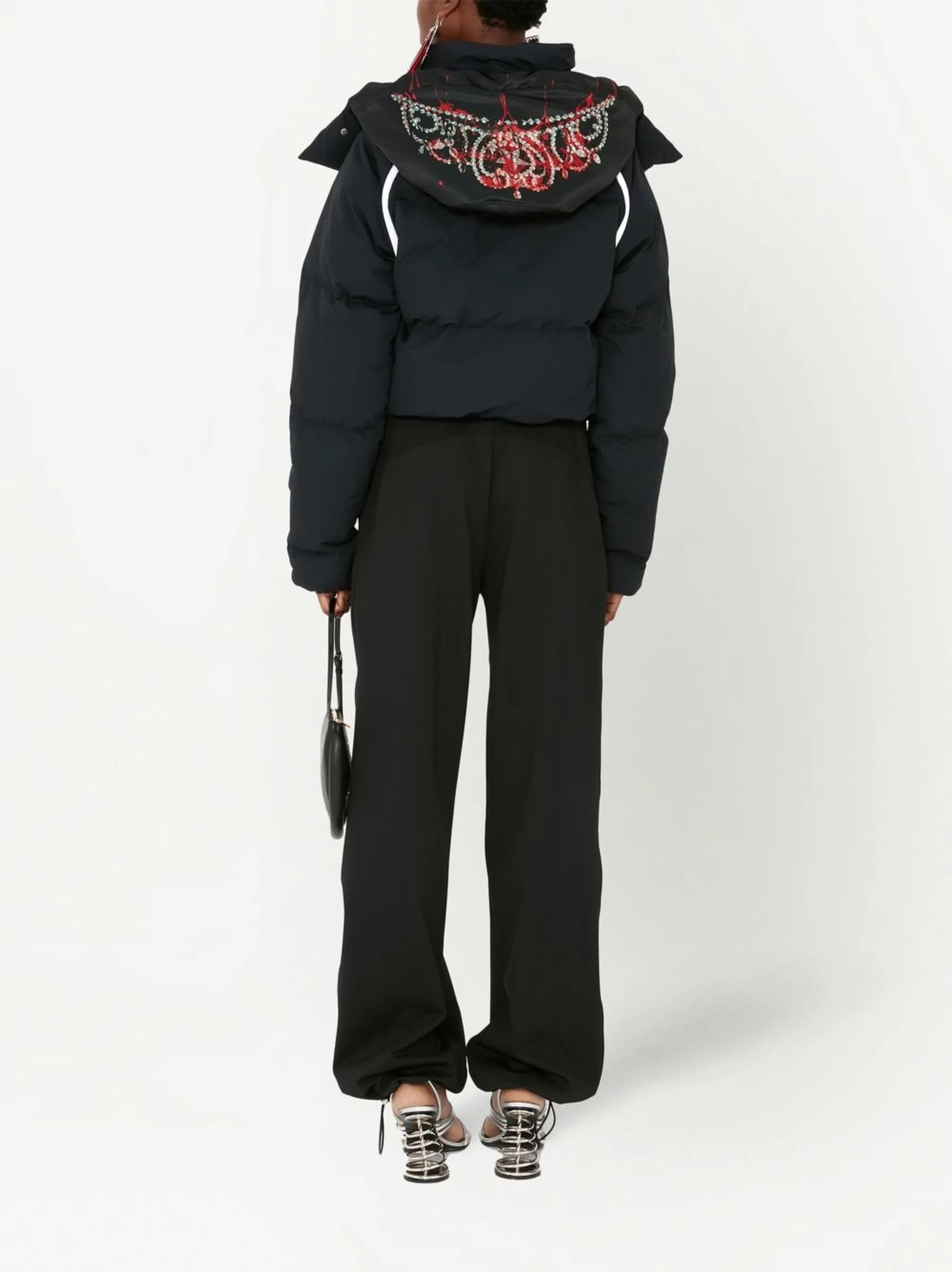 Poster puffer jacket