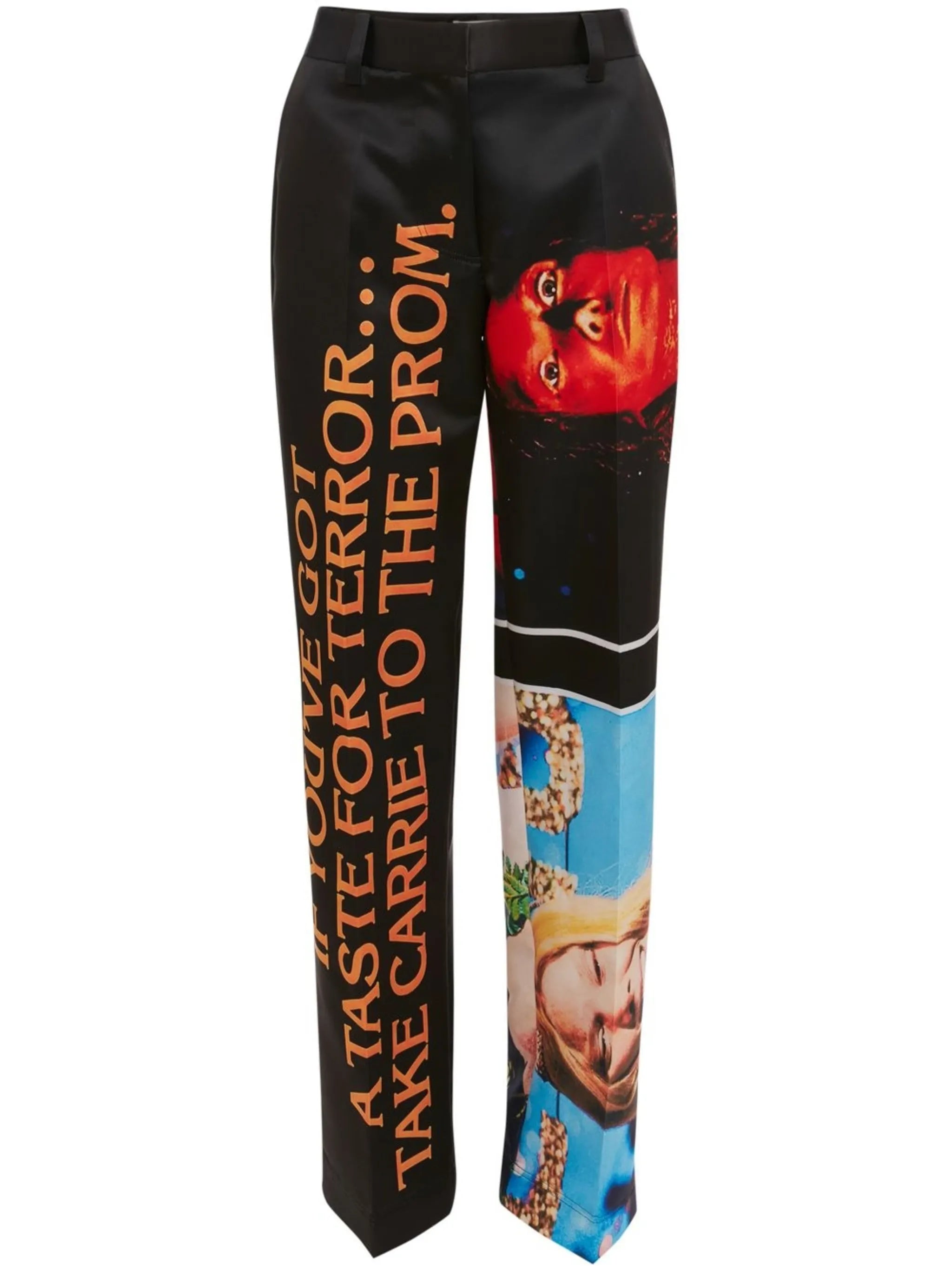 Carrie-print tailored trousers