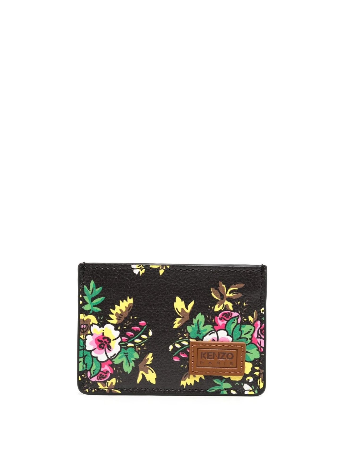 Pop Bouquet-print cardholder