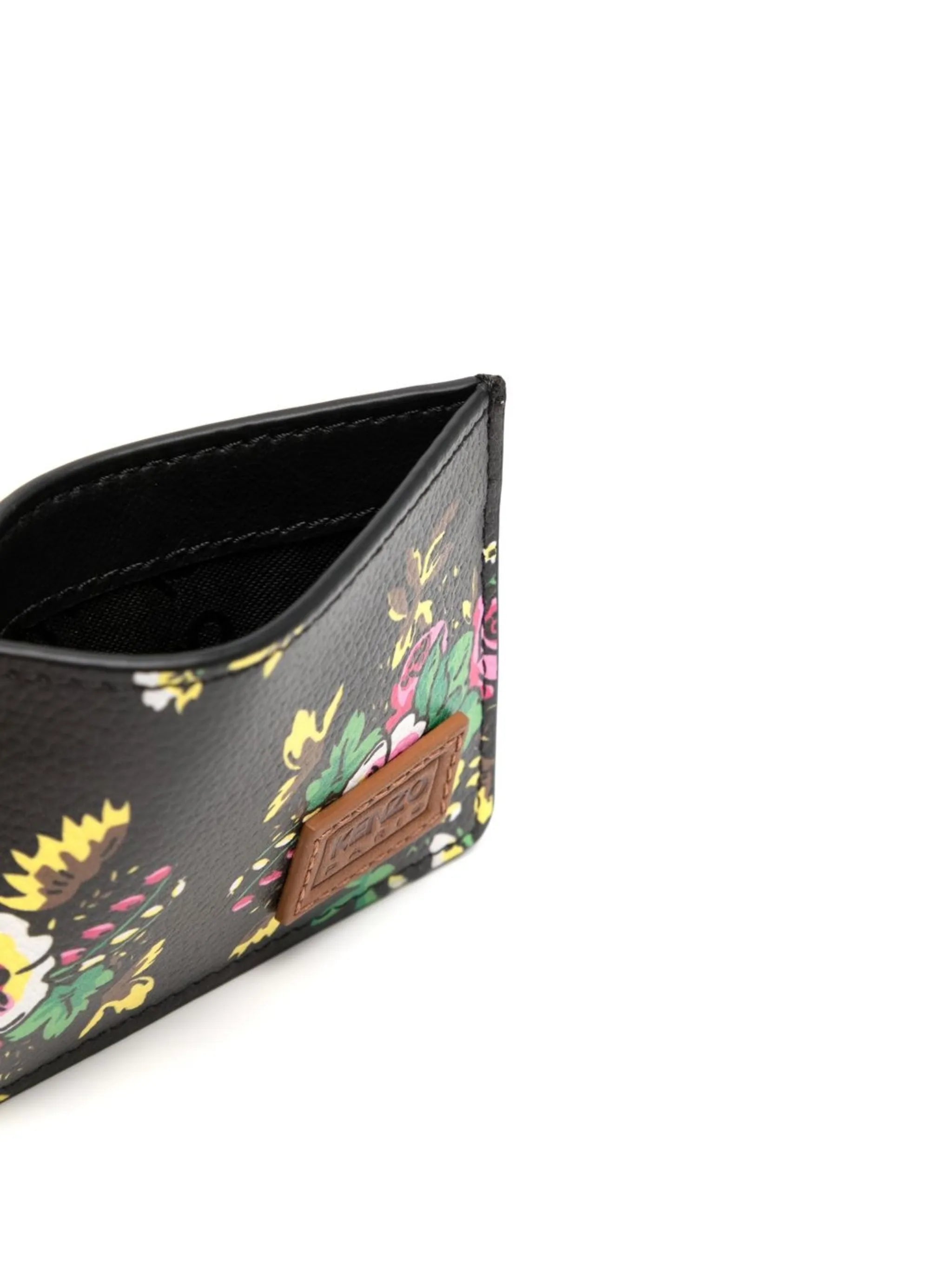 Pop Bouquet-print cardholder