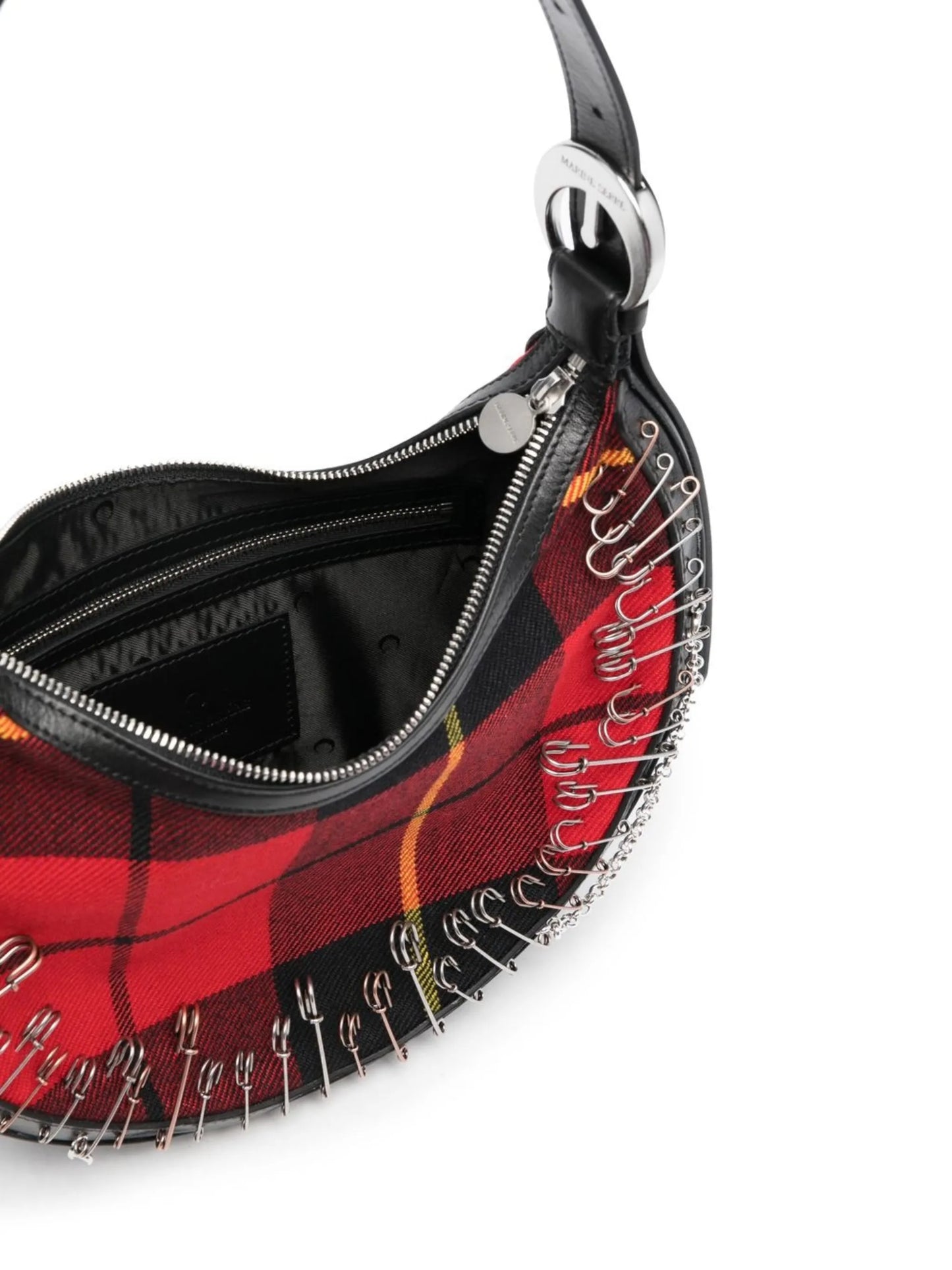 Eclips tartan-check shoulder bag