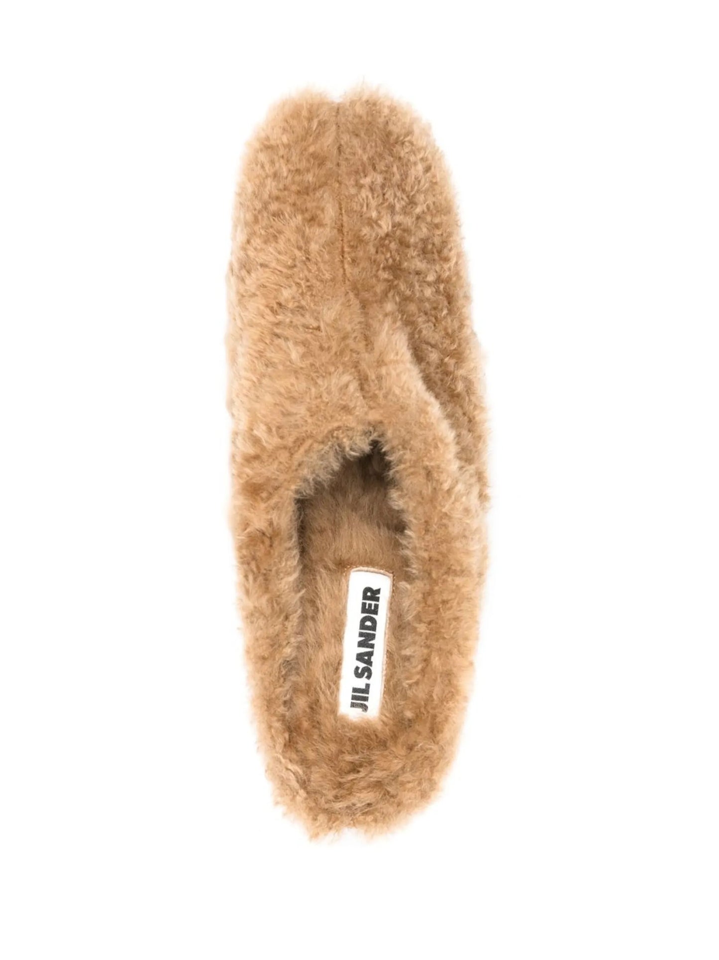 faux-fur design slip-on 80mm mules