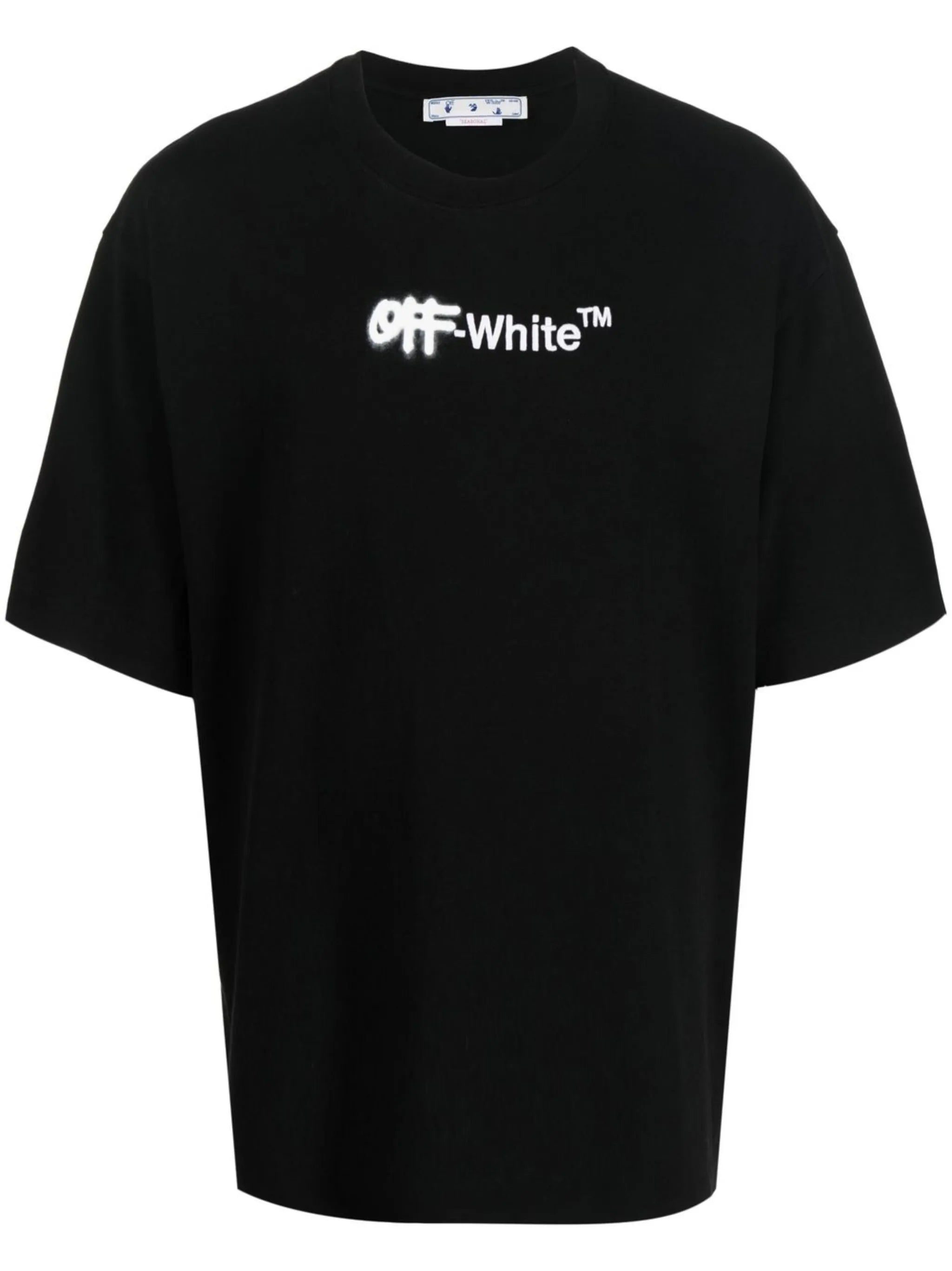 Spray Helvetica logo print T-shirt