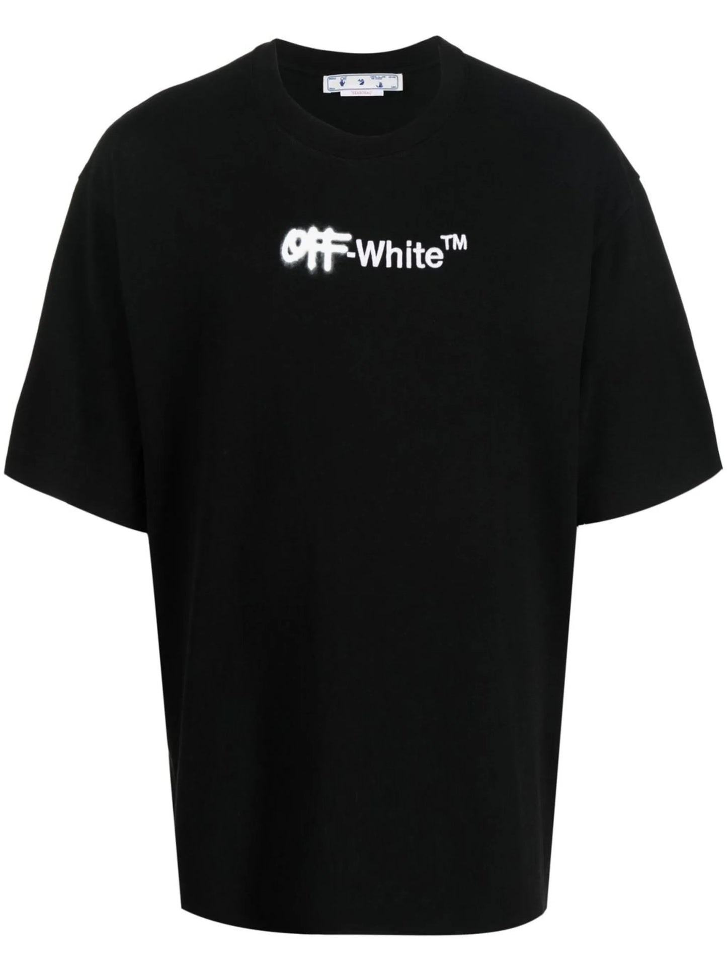 Spray Helvetica logo print T-shirt