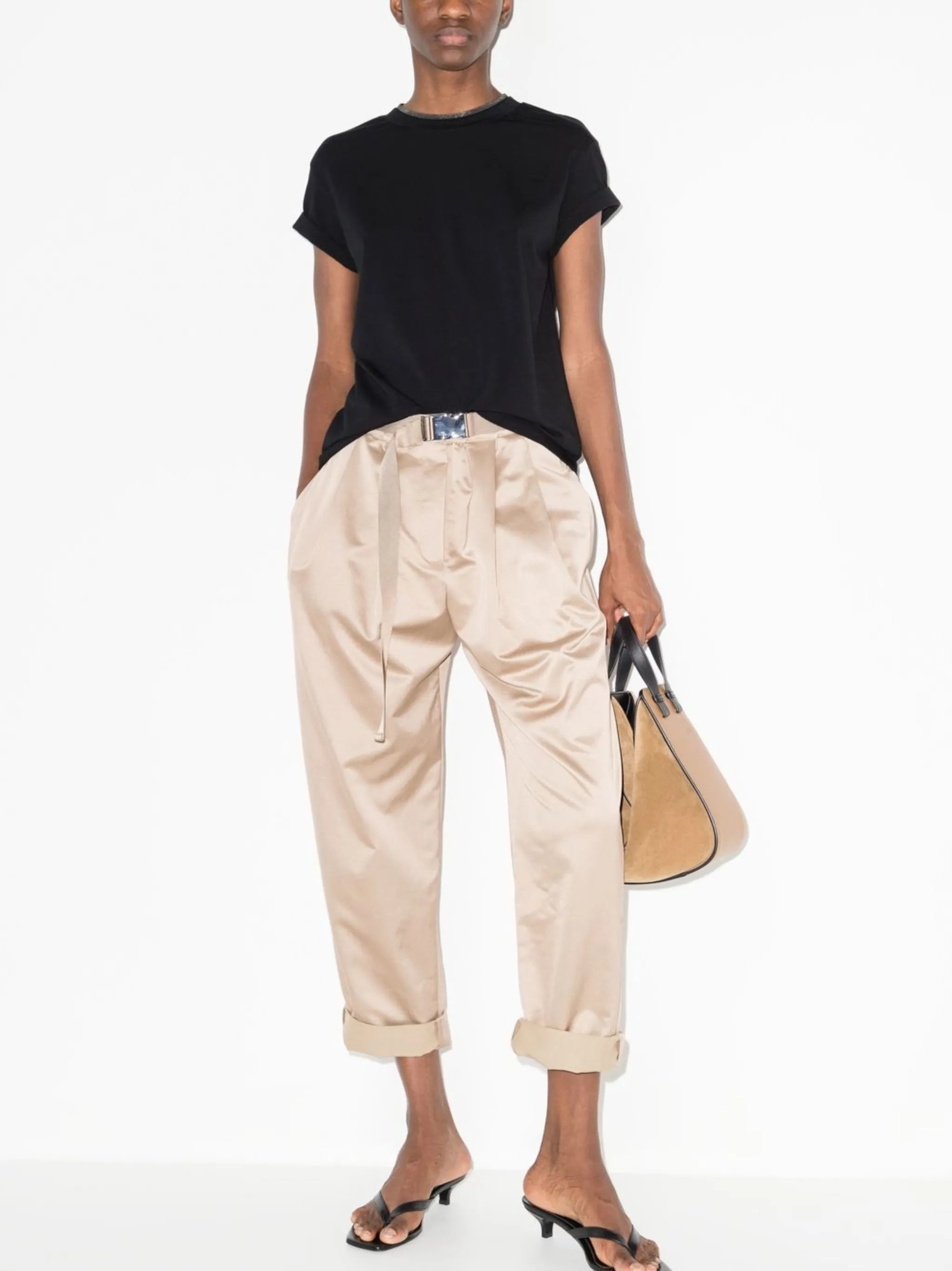 round-neck short-sleeve T-shirt