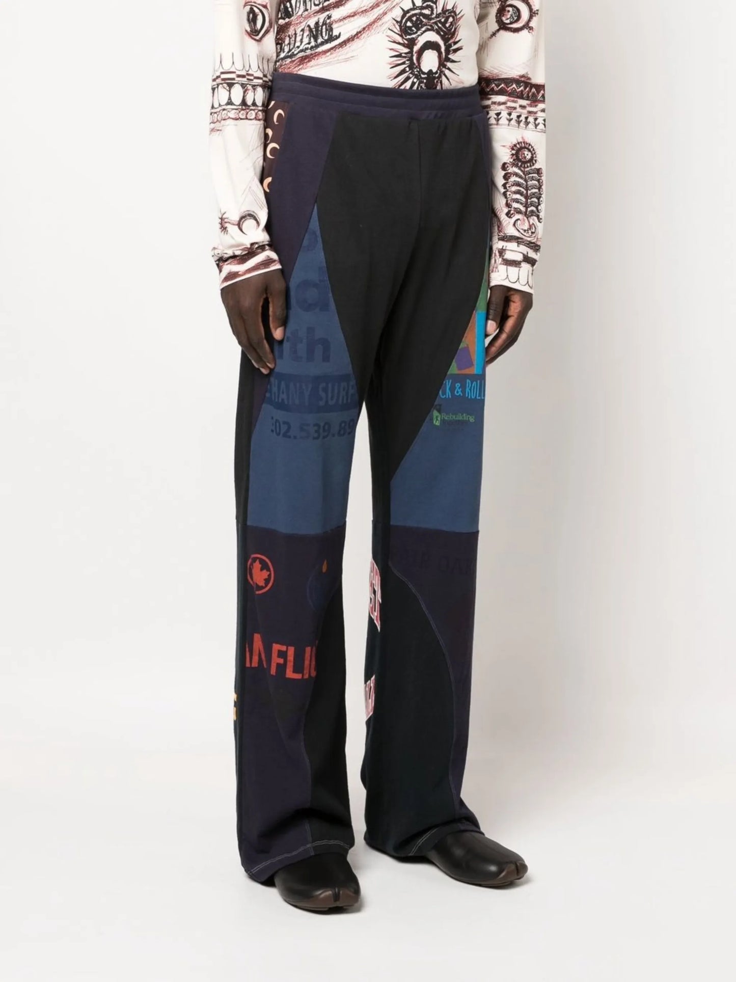 Graphic T-shirts track pants