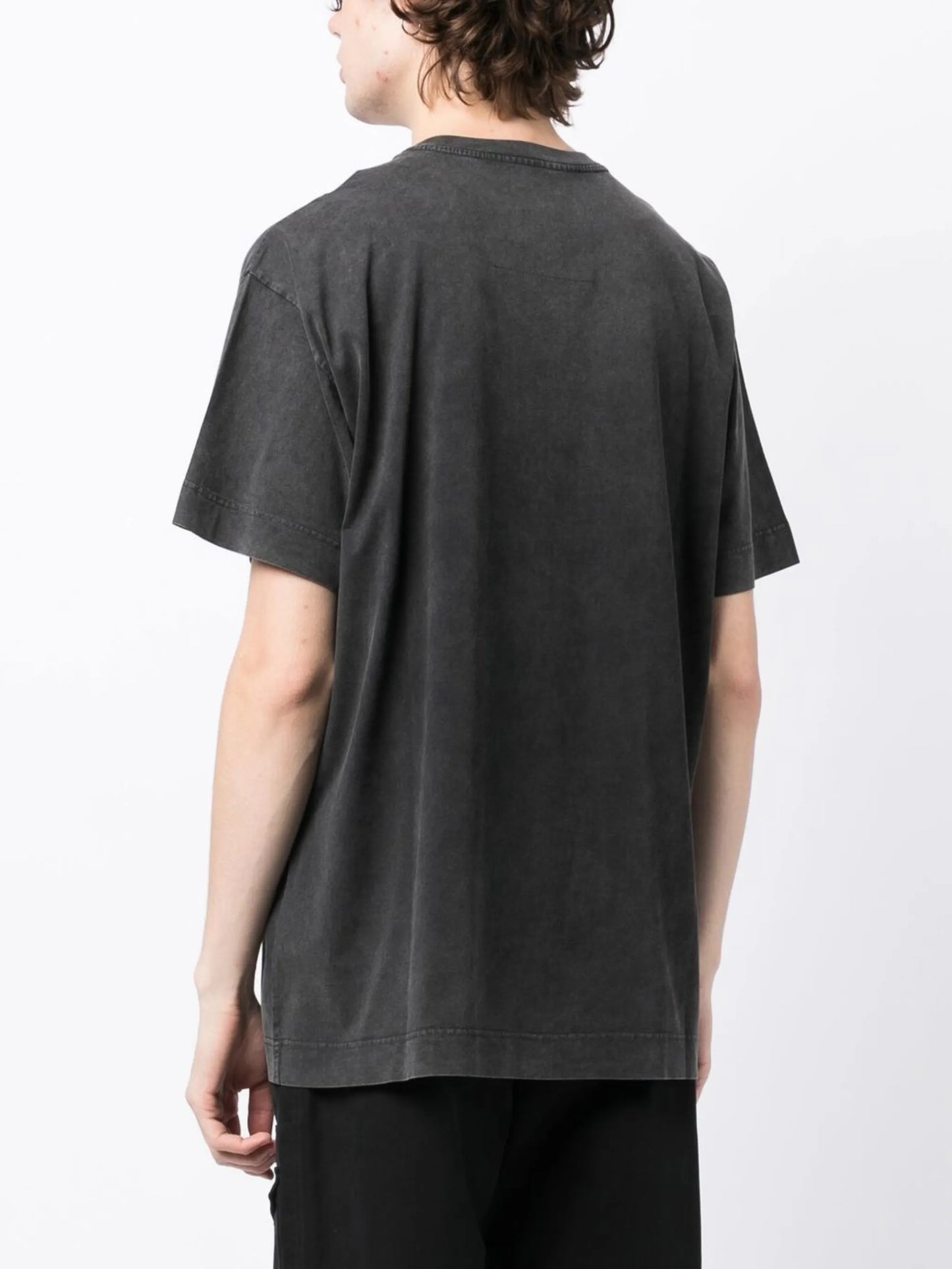 harness-detail logo T-shirt