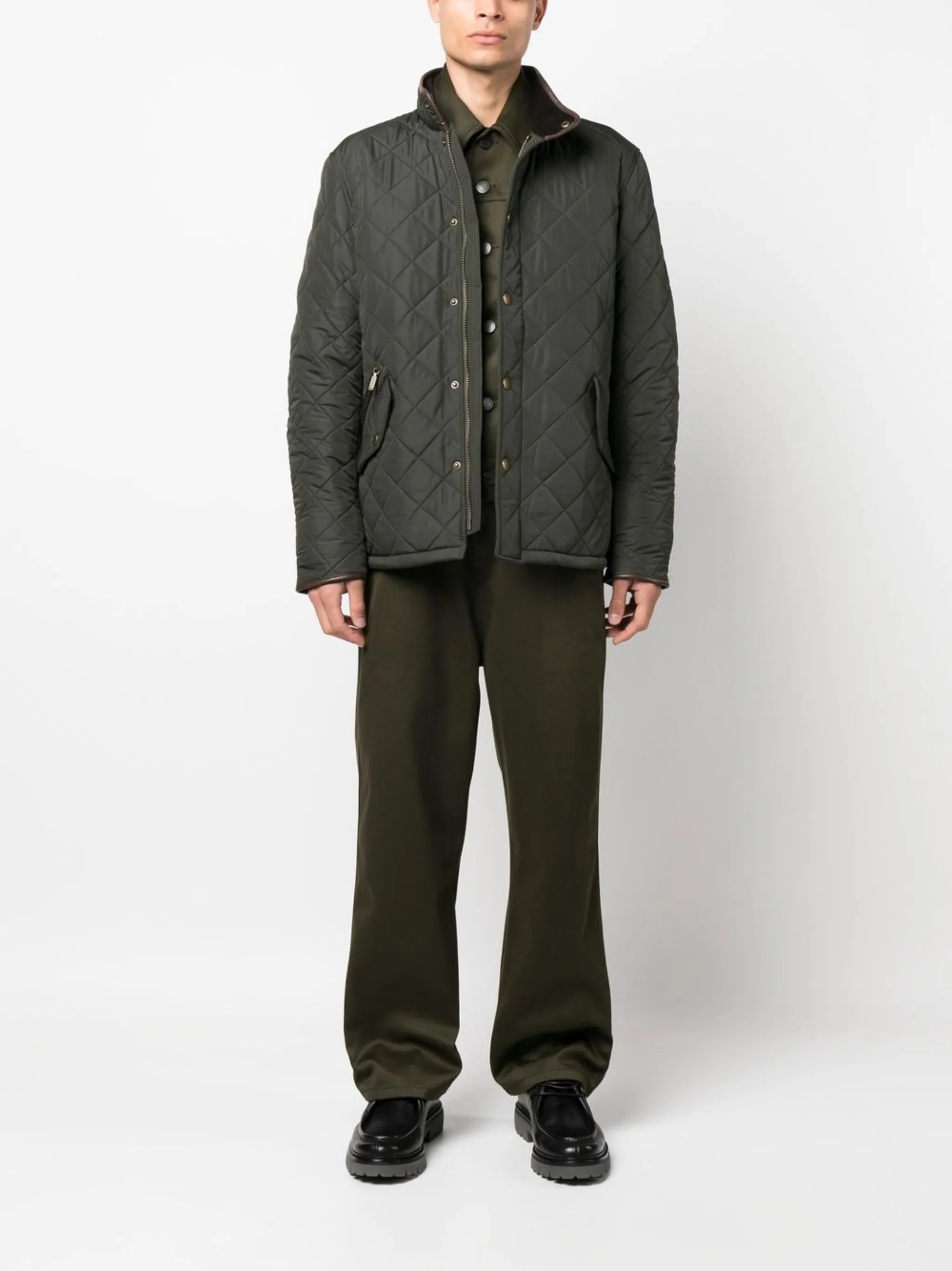 Powell quilted long-sleeve jacket