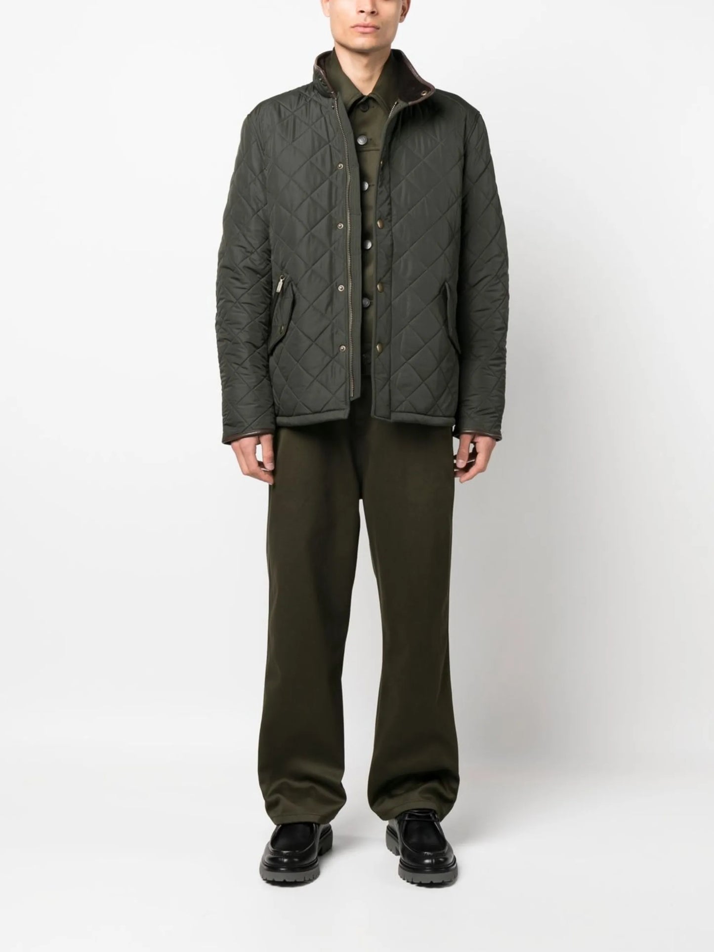 Powell quilted long-sleeve jacket