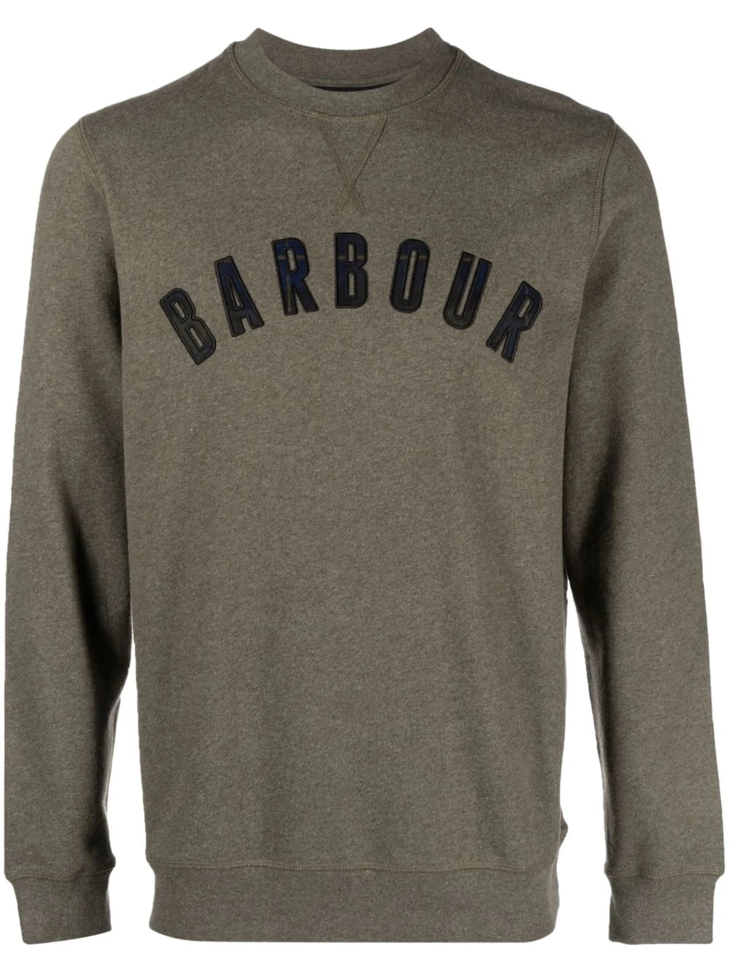 appliqué-logo crew-neck sweatshirt