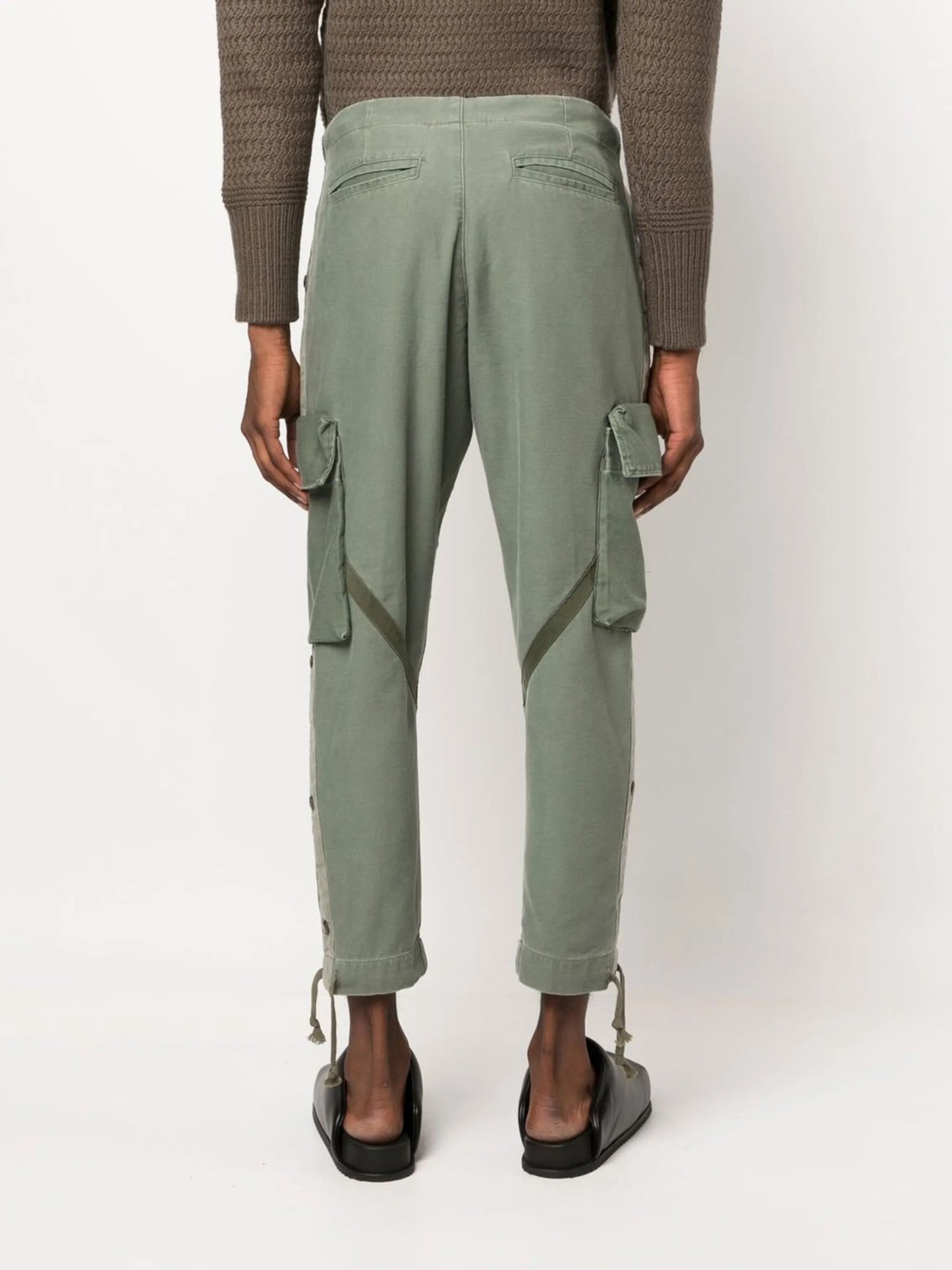 cropped cargo trousers