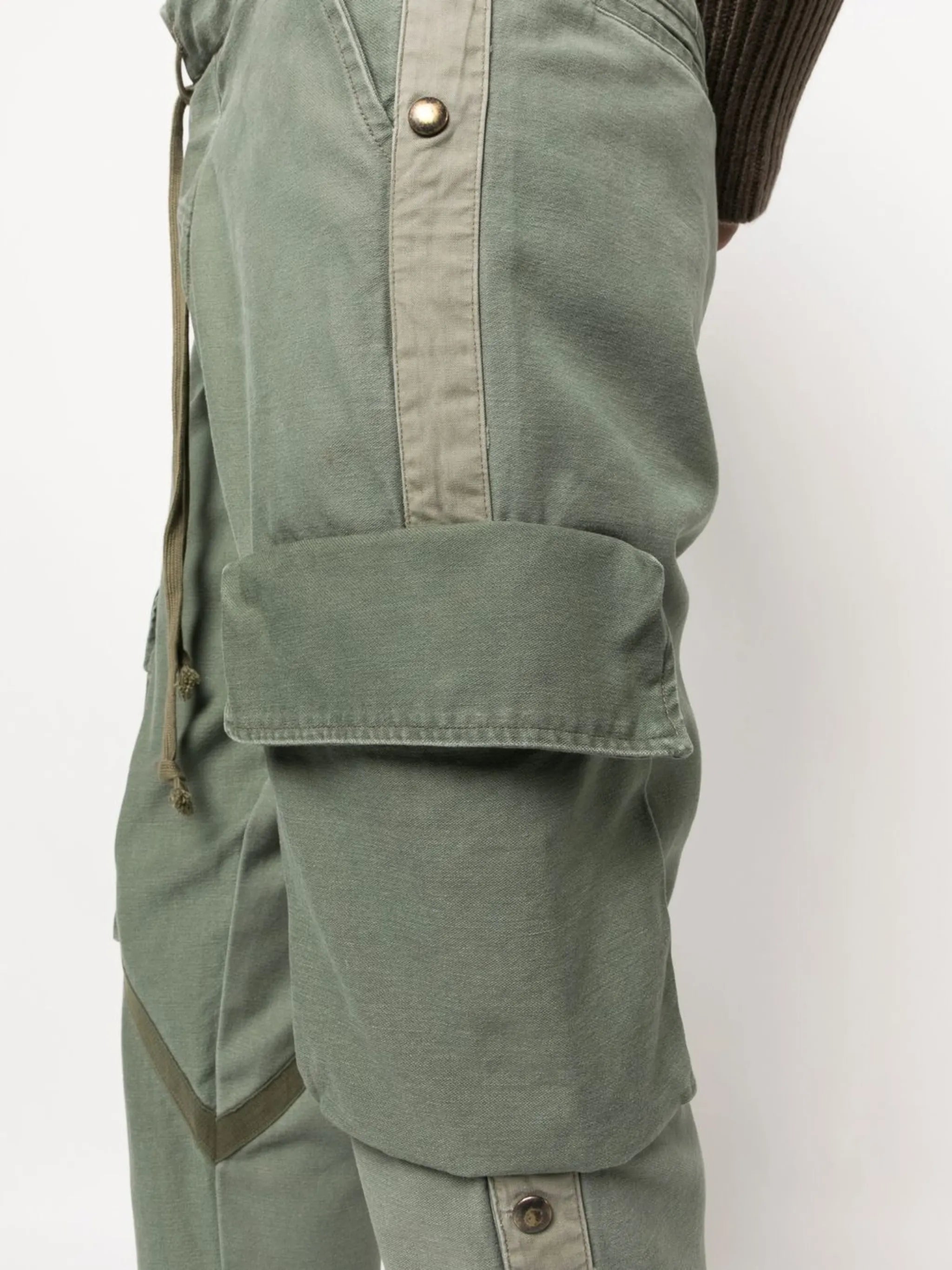 cropped cargo trousers