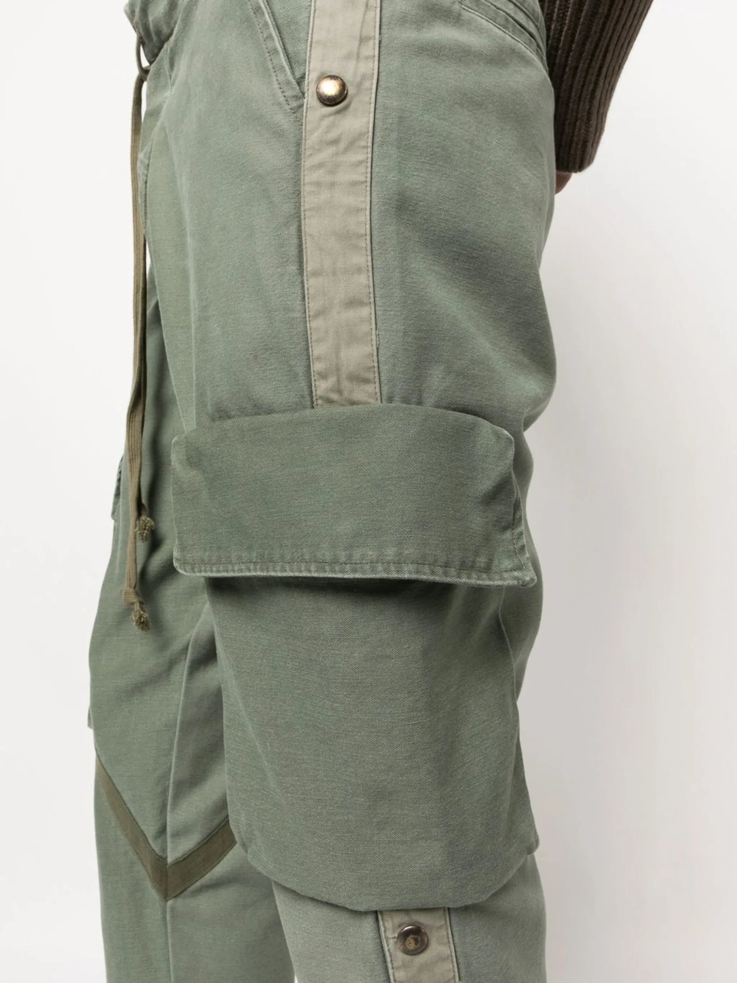 cropped cargo trousers