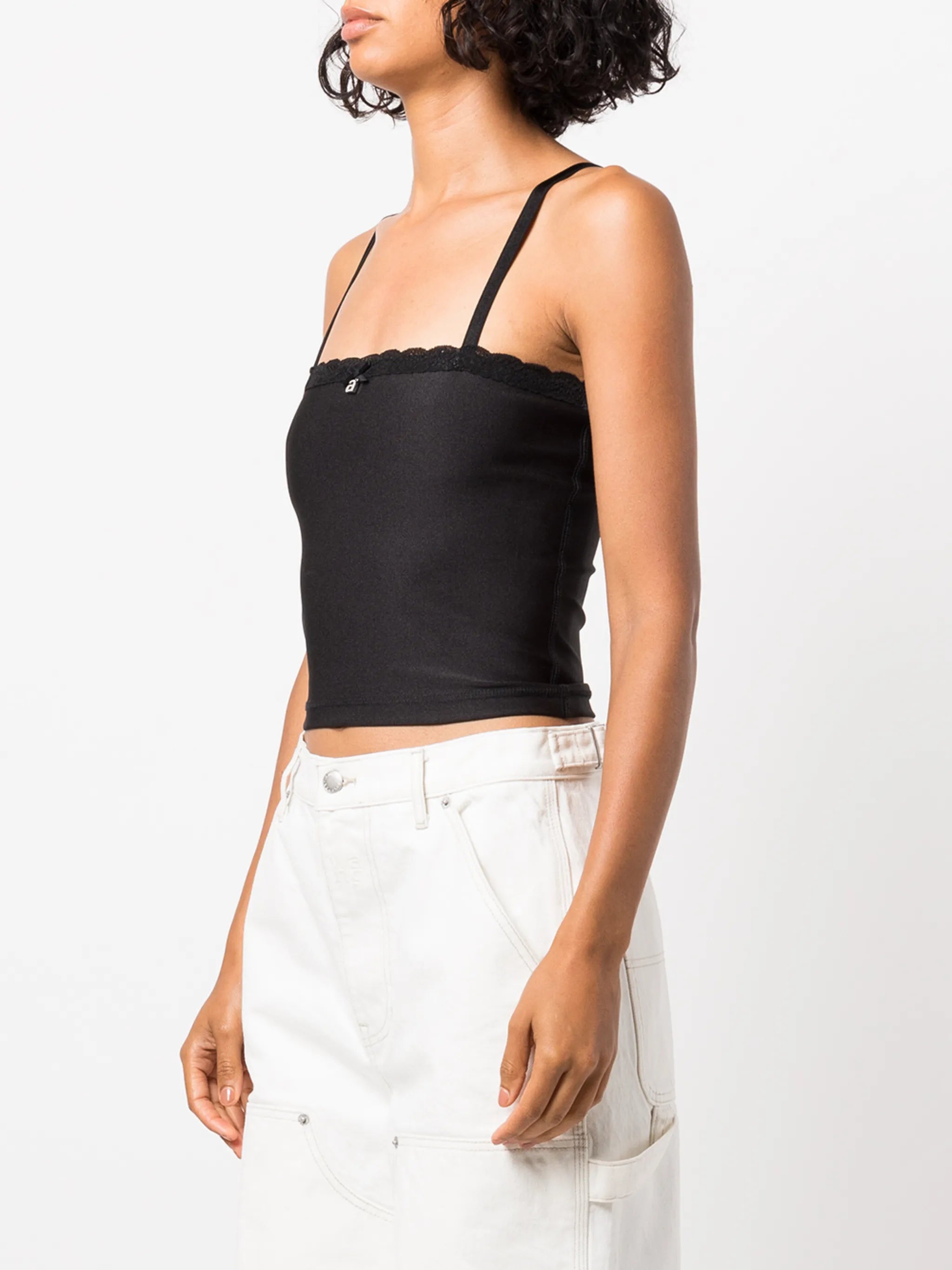 logo plaque camisole top
