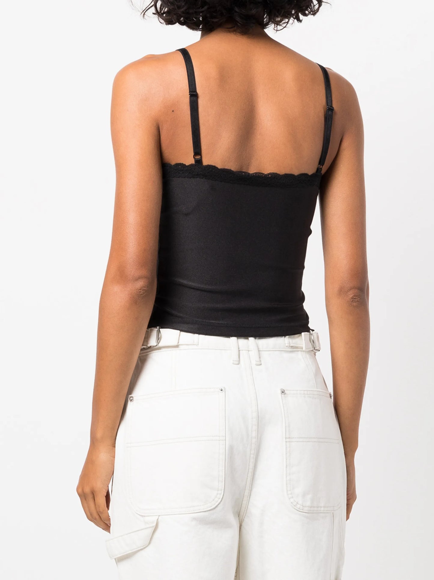 logo plaque camisole top