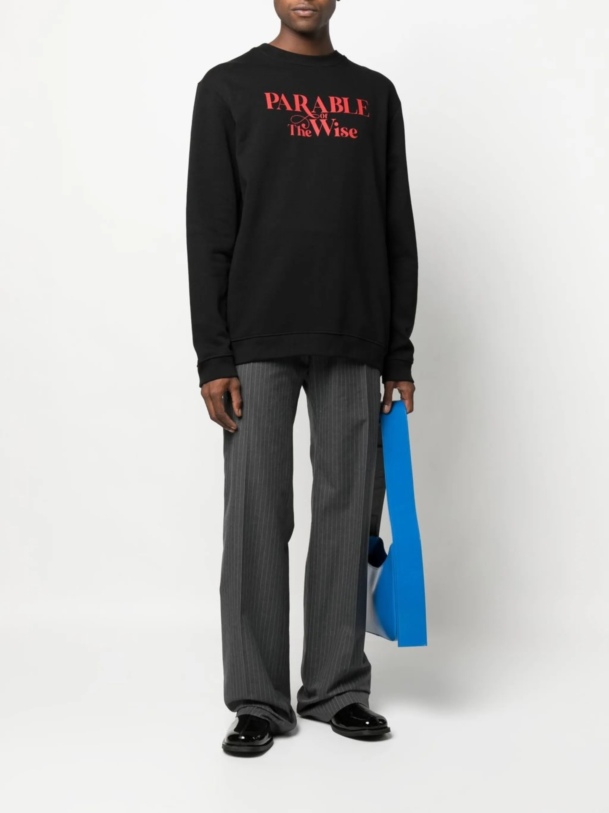 text-print sweatshirt
