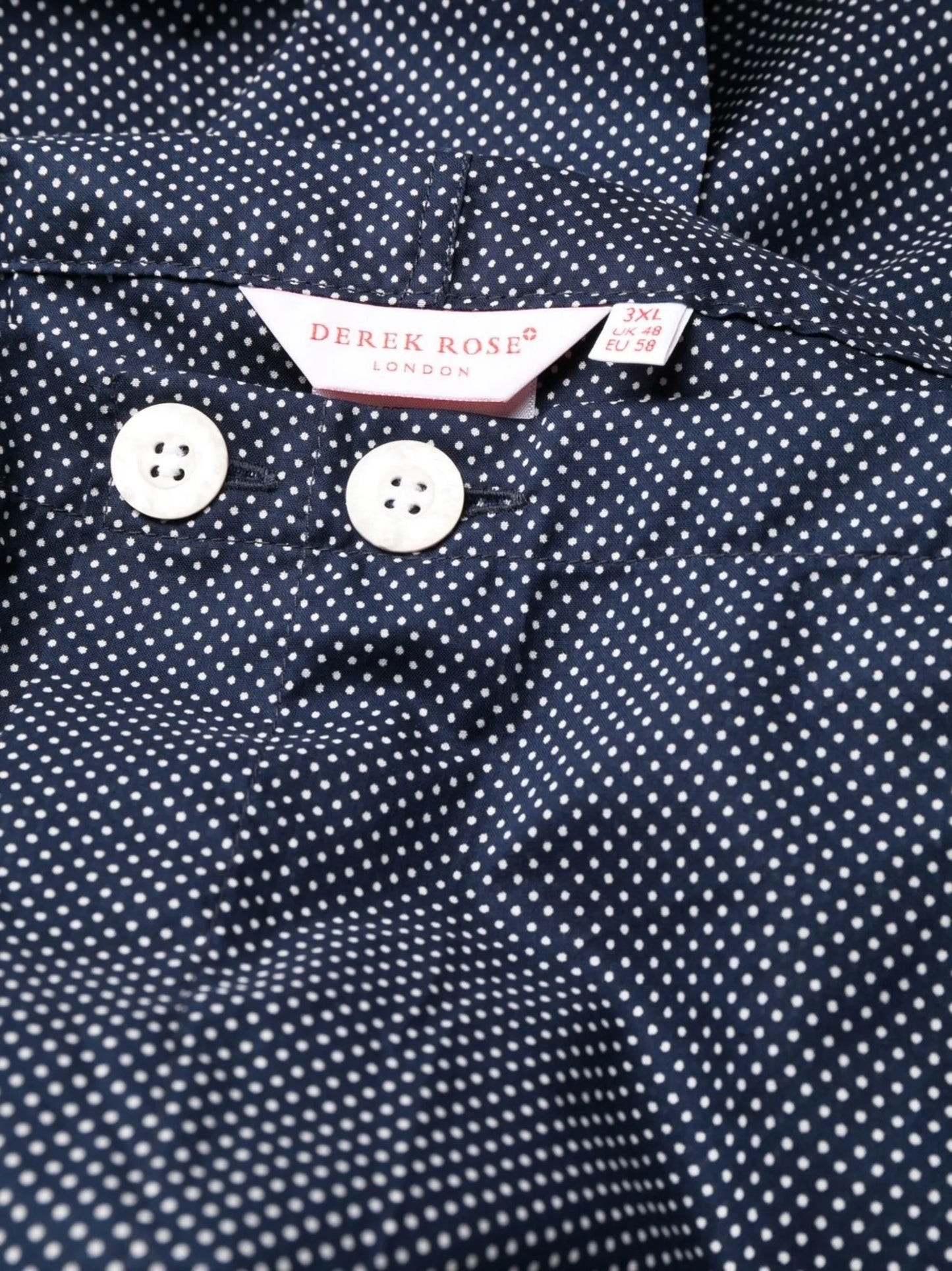 polka dot two-piece pyjamas