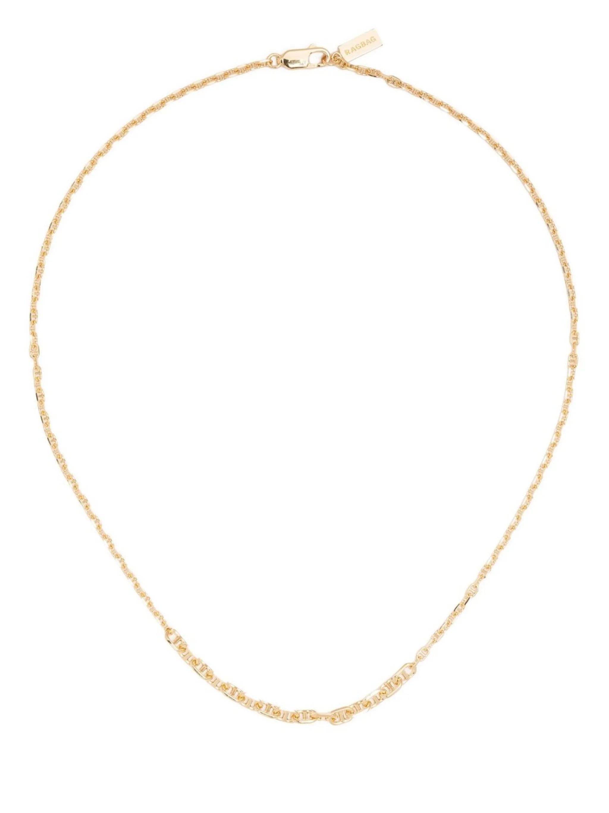 delicate chain-link necklace