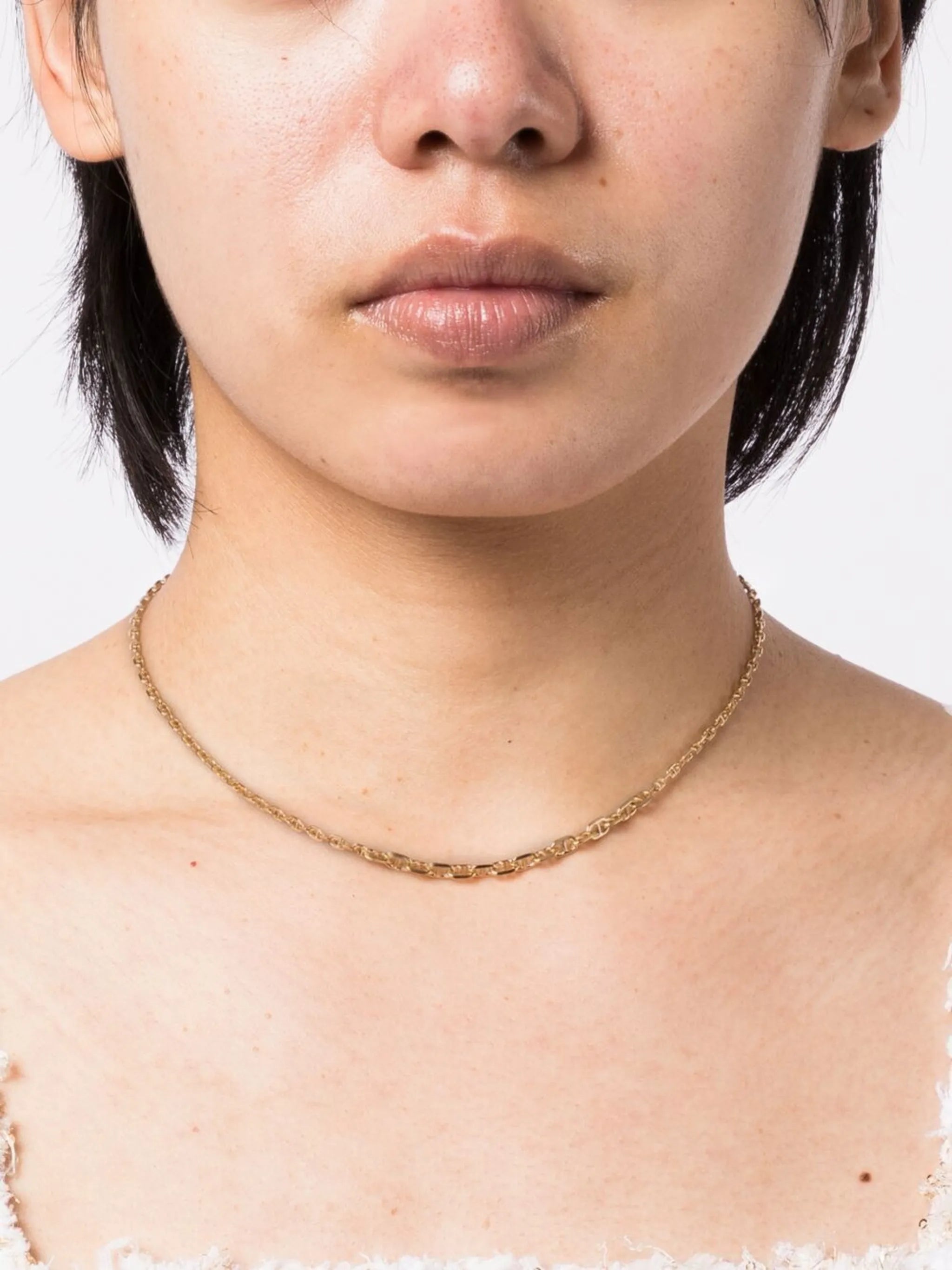 delicate chain-link necklace