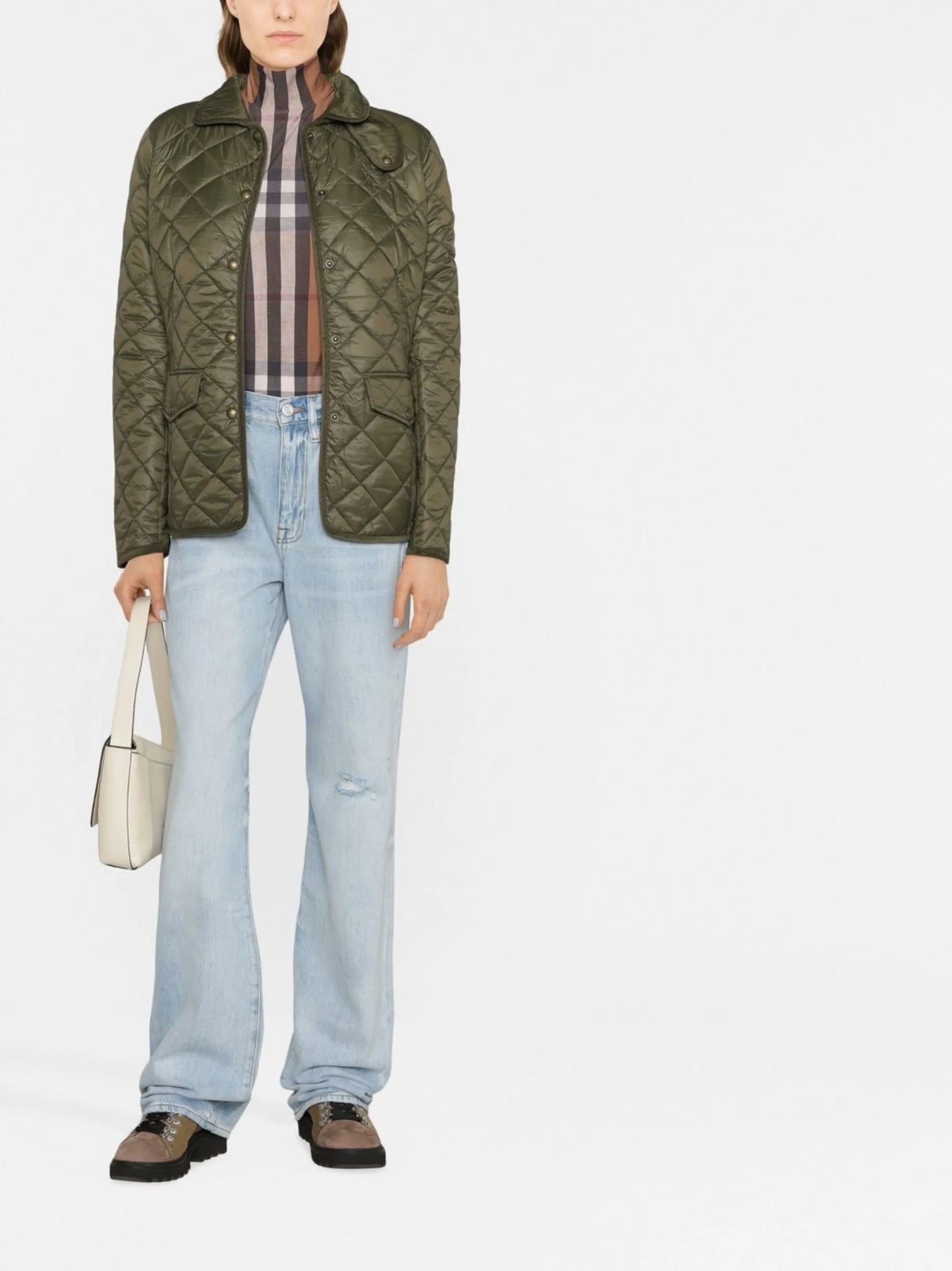 Jane washed-effect jeans