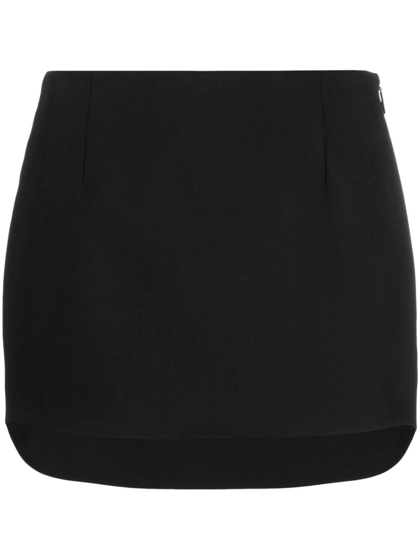 low-rise mini skirt