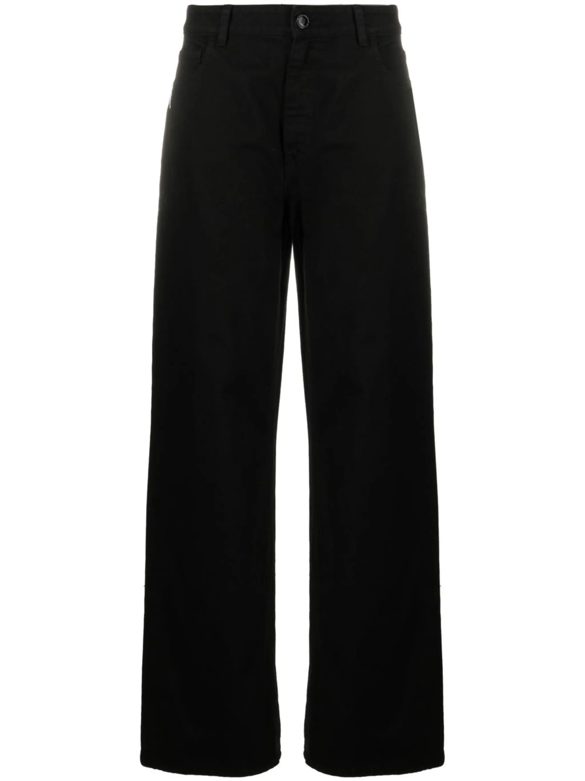 high-rise wide-leg jeans