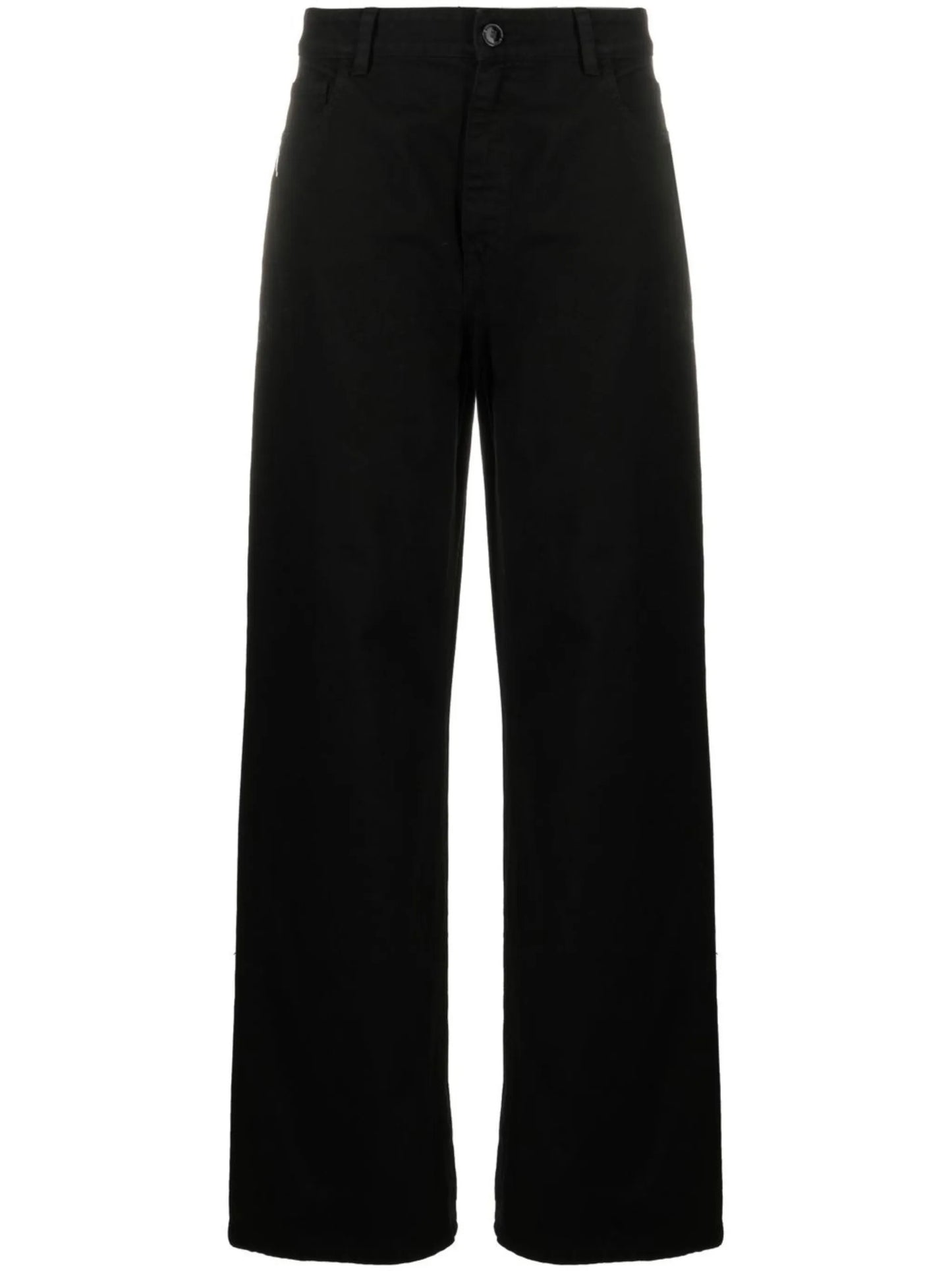 high-rise wide-leg jeans