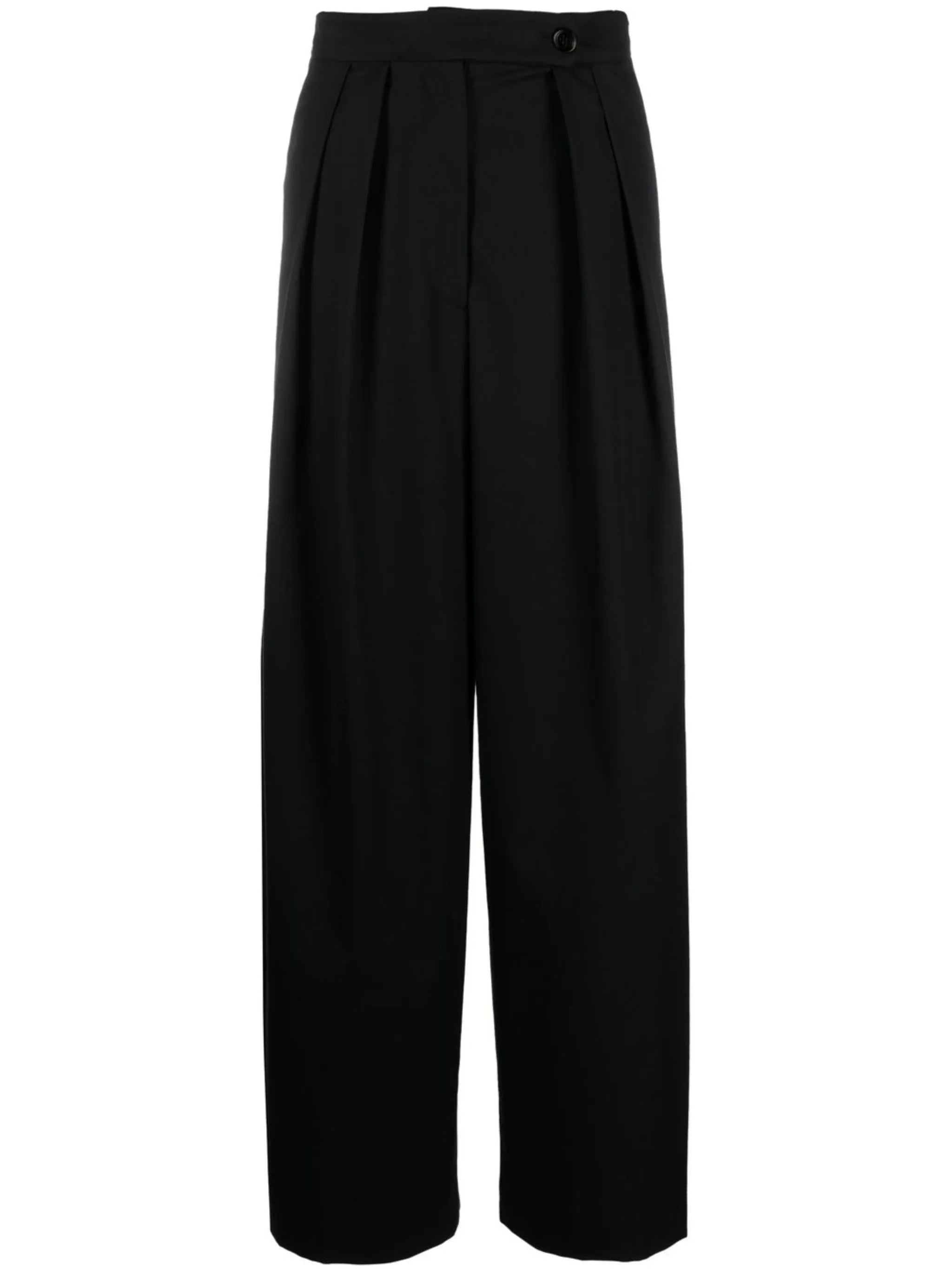Pamplona dart-detail wide leg trousers